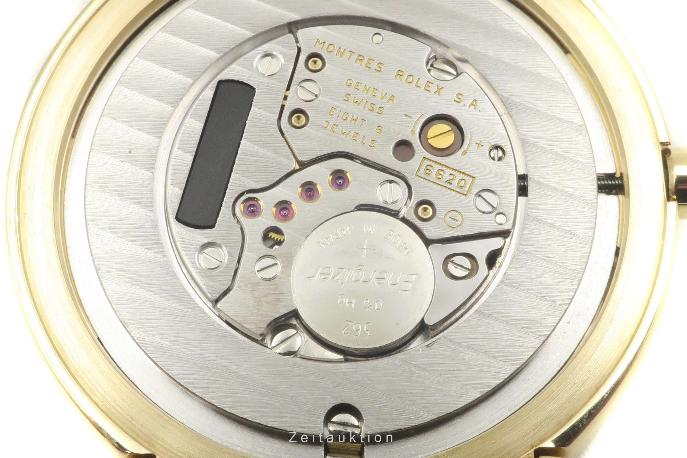 Rolex Cellini or 18 ct quartz montre pour hommes 6623  [2300701]