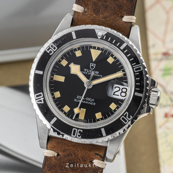 Tudor Submariner Date Edelstahl Automatik Herrenuhr Ref. 9411/0 Vintage  [2300713]