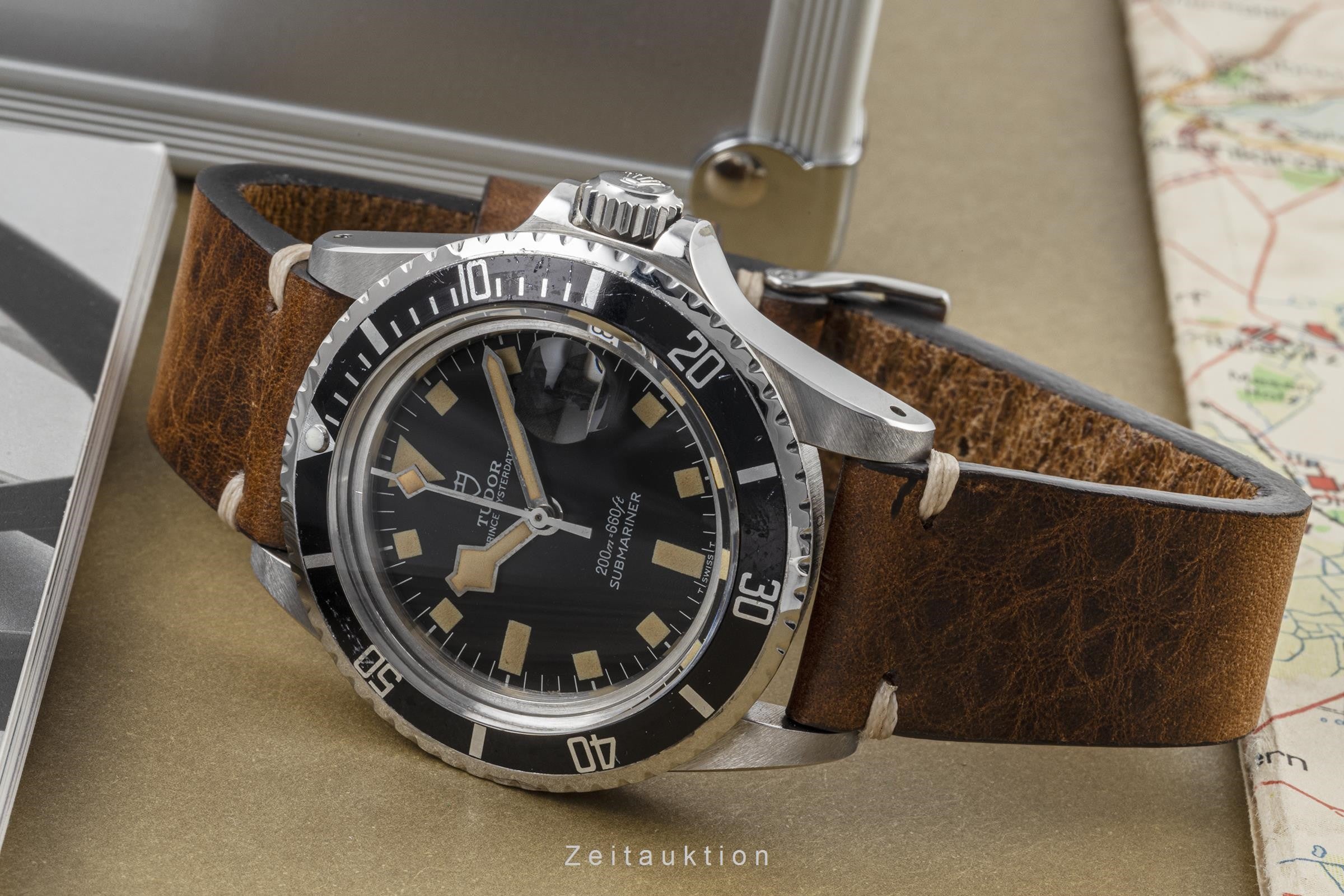 Tudor Submariner Date Edelstahl Automatik Herrenuhr Ref. 9411/0 Vintage  [2300713]