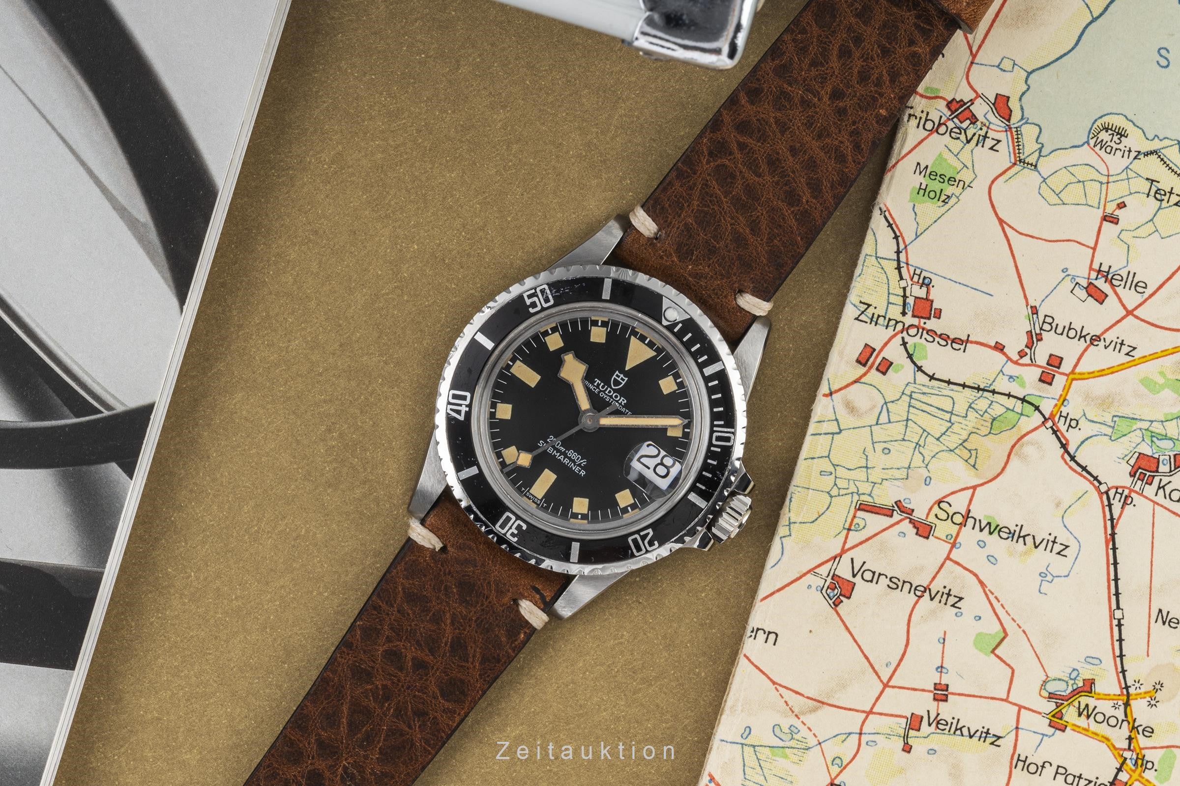 Tudor Submariner Date Edelstahl Automatik Herrenuhr Ref. 9411/0 Vintage  [2300713]