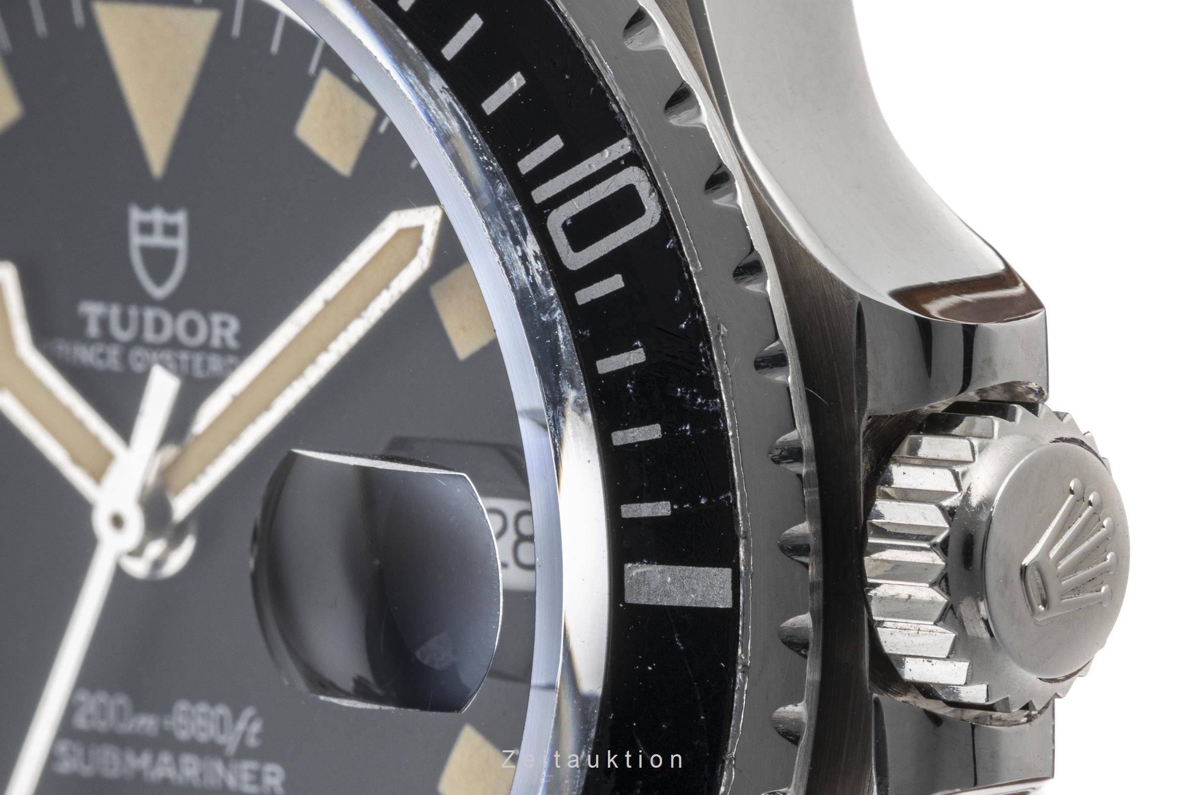 Tudor Submariner Date Edelstahl Automatik Herrenuhr Ref. 9411/0 Vintage  [2300713]