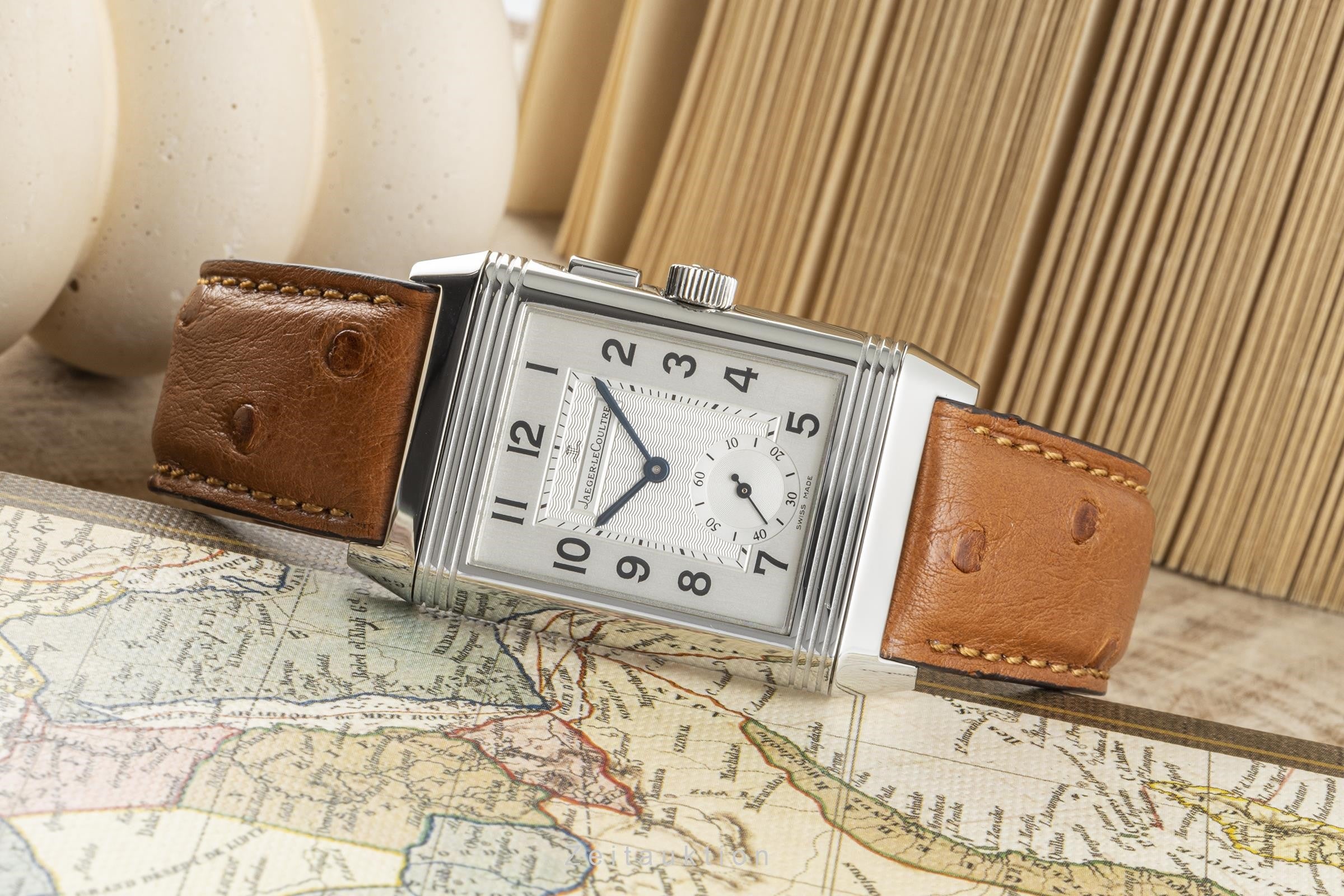 Jaeger-LeCoultre Reverso Duoface Night & Day Edelstahl Handaufzug Ref. 272.8.54  [2300735]