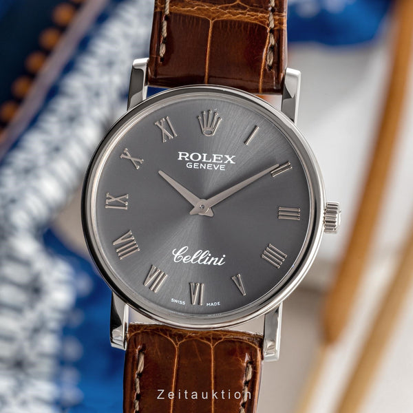 Rolex Cellini 18 ct white gold manual winding unisex 5115  [2300766]