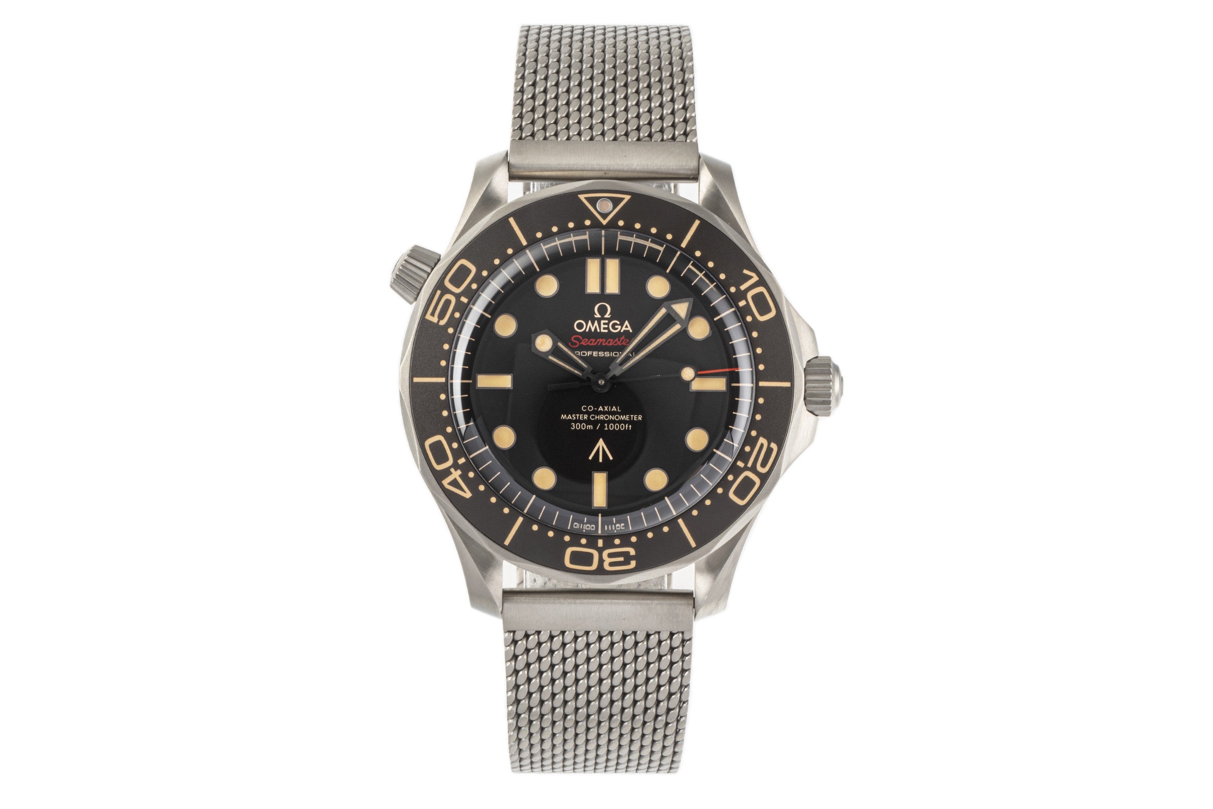 Omega Seamaster titanium automatic men's watch 210.90.42.20.01.001 LP: 10700EUR  [2300809]