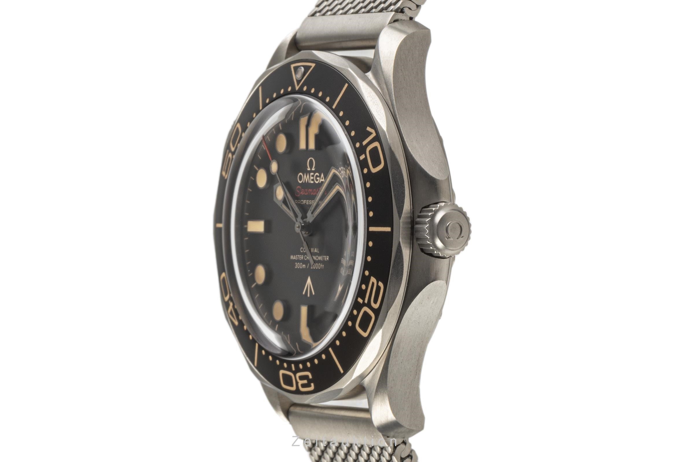 Omega Seamaster titanium automatic men's watch 210.90.42.20.01.001 LP: 10700EUR  [2300809]