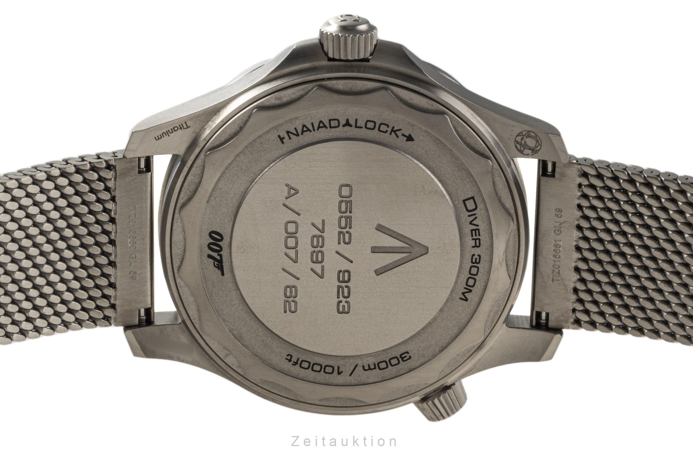 Omega Seamaster titanium automatic men's watch 210.90.42.20.01.001 LP: 10700EUR  [2300809]