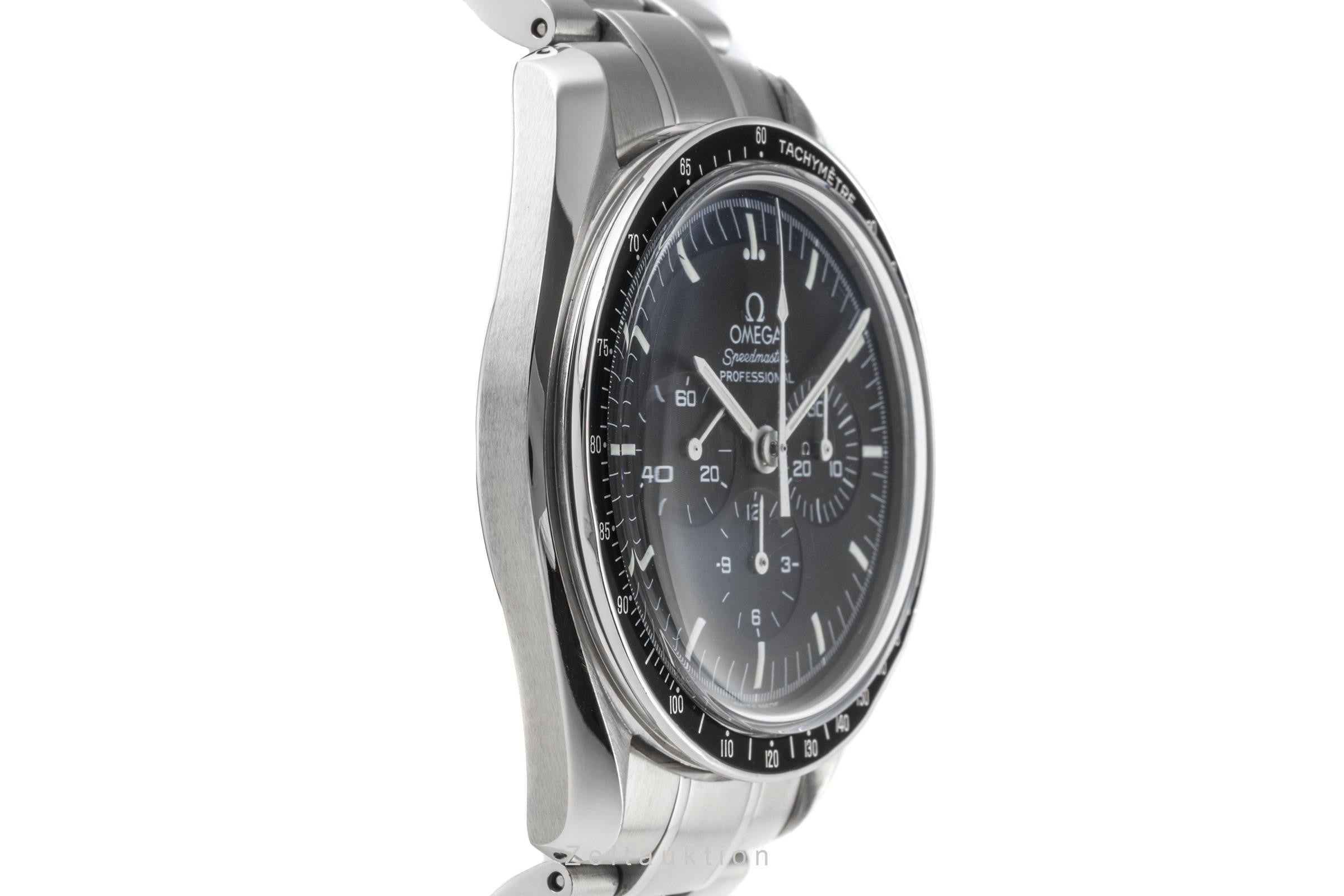 Omega Speedmaster Moonwatch cronografo acciaio carica manuale orologio da uomo 3570.50.00 LP: 8000EUR  [2300845]