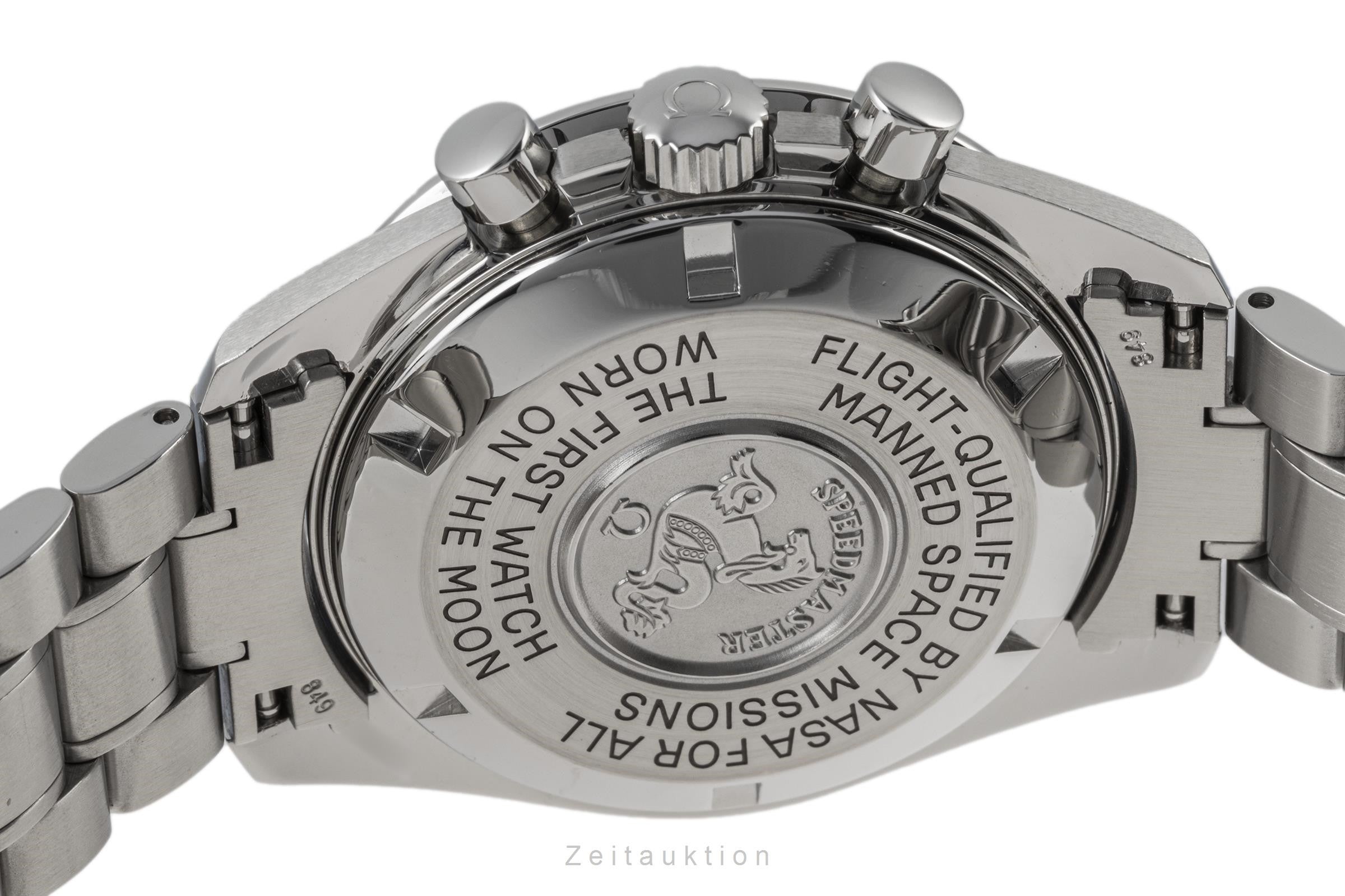 Omega Speedmaster Moonwatch cronografo acciaio carica manuale orologio da uomo 3570.50.00 LP: 8000EUR  [2300845]