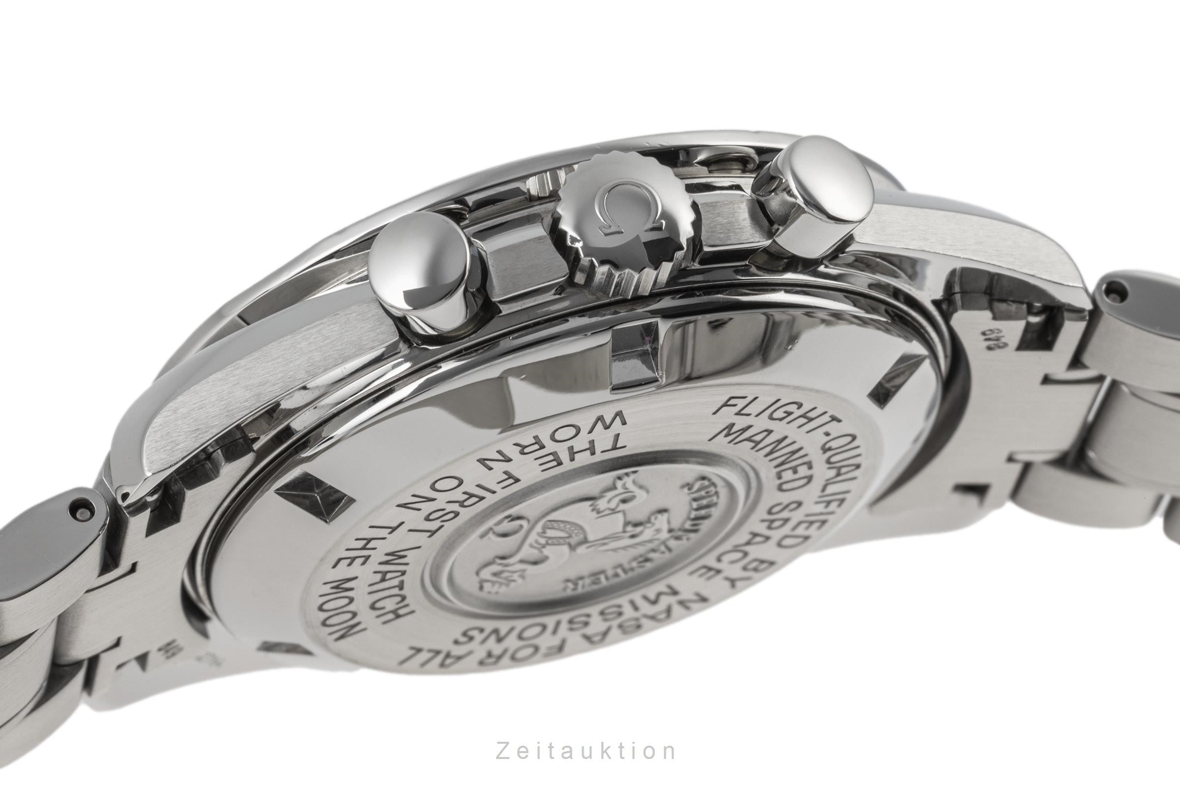 Omega Speedmaster Moonwatch cronografo acciaio carica manuale orologio da uomo 3570.50.00 LP: 8000EUR  [2300845]