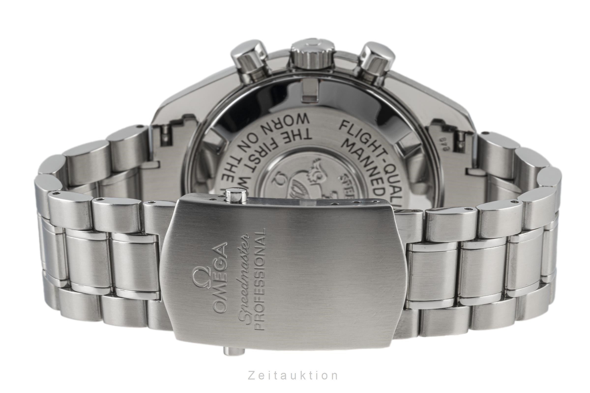 Omega Speedmaster Moonwatch cronografo acciaio carica manuale orologio da uomo 3570.50.00 LP: 8000EUR  [2300845]