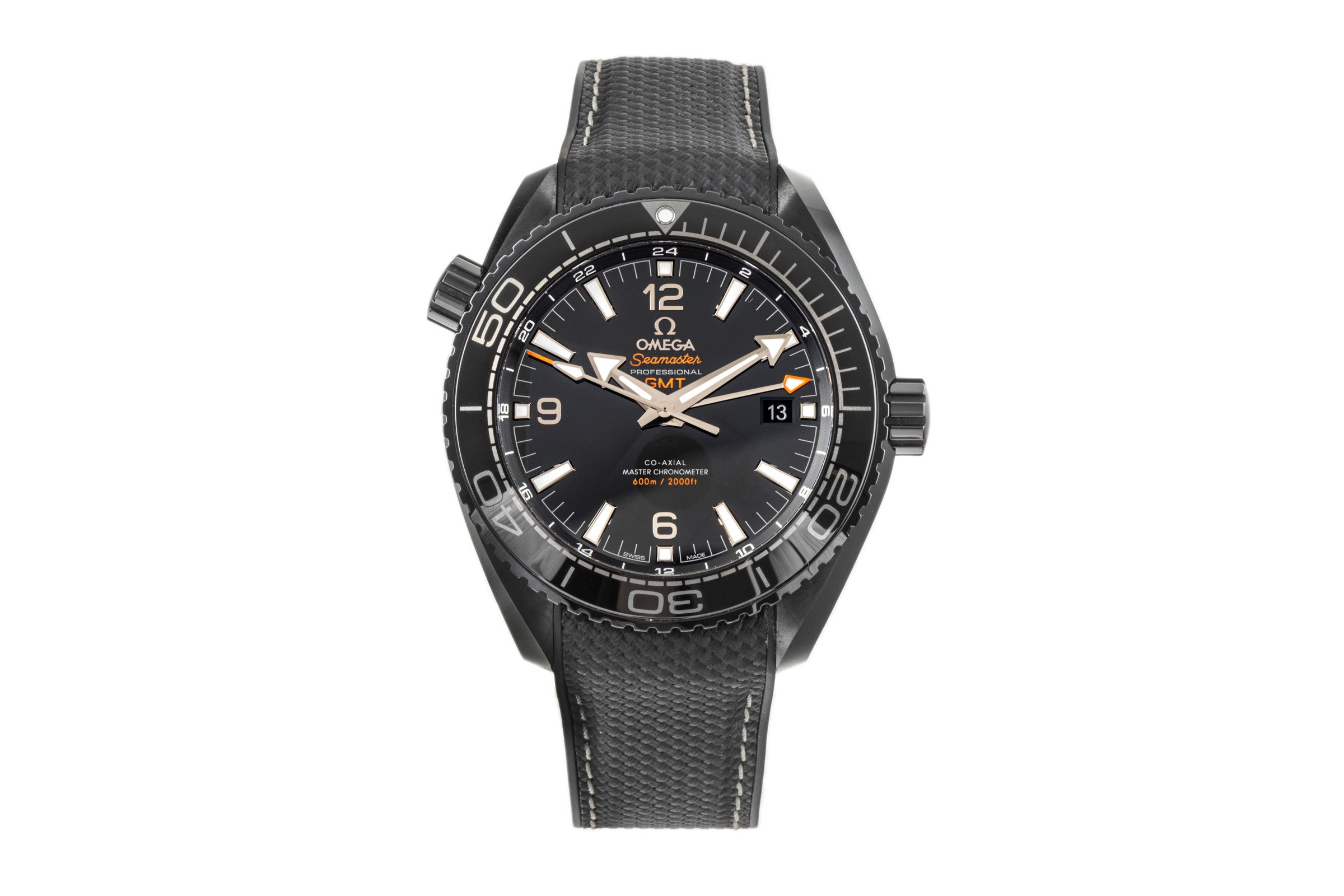 Omega Seamaster Planet Ocean GMT Deep Black 215.92.46.22.01.001 NP: 13100,- € [2300847]