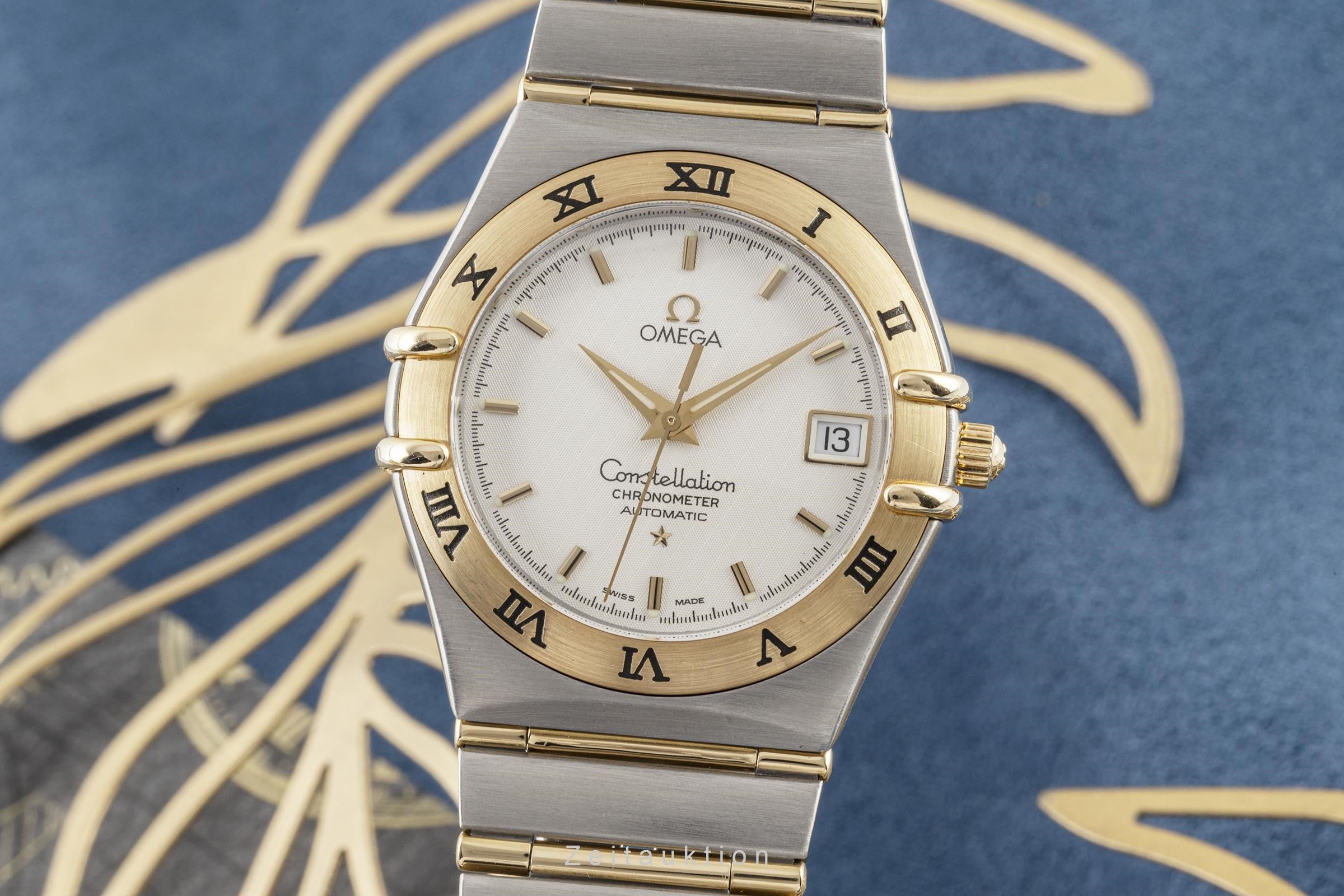 Omega Constellation steel / gold automatic men's watch 1202.30.00 LP: 9800EUR  [2300876]