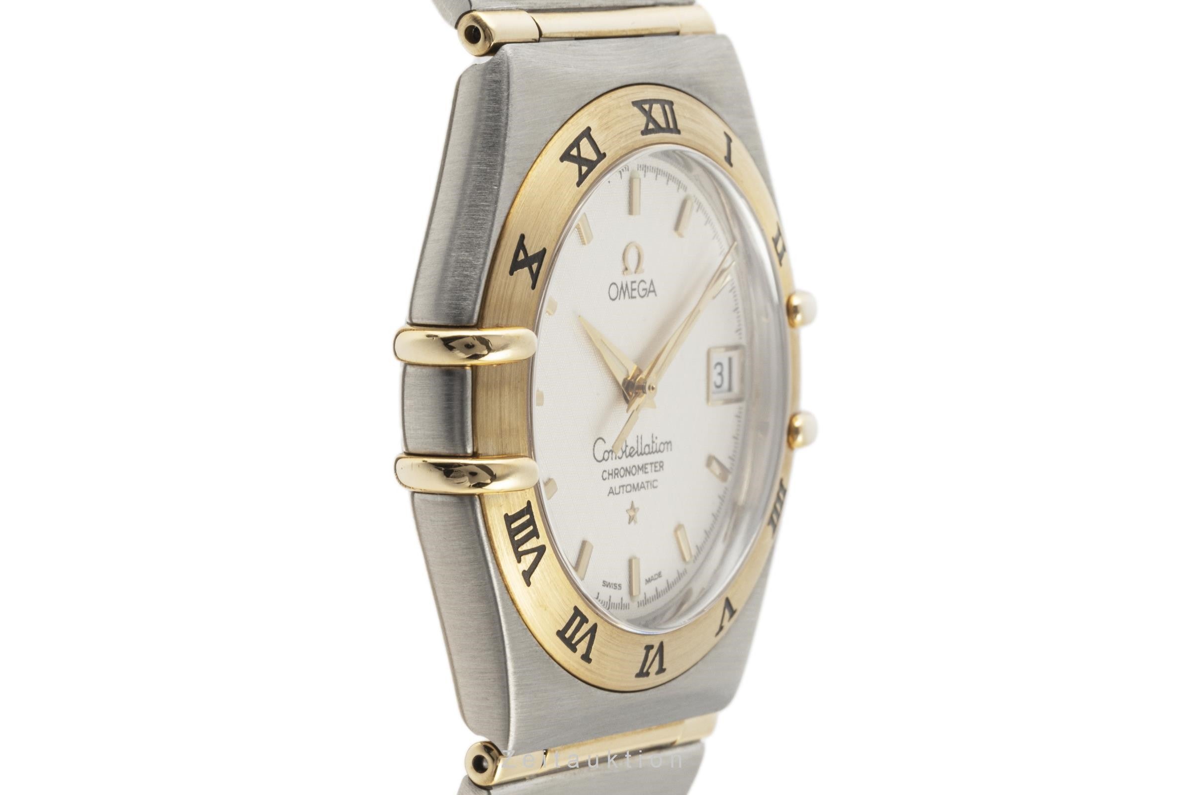 Omega Constellation steel / gold automatic men's watch 1202.30.00 LP: 9800EUR  [2300876]
