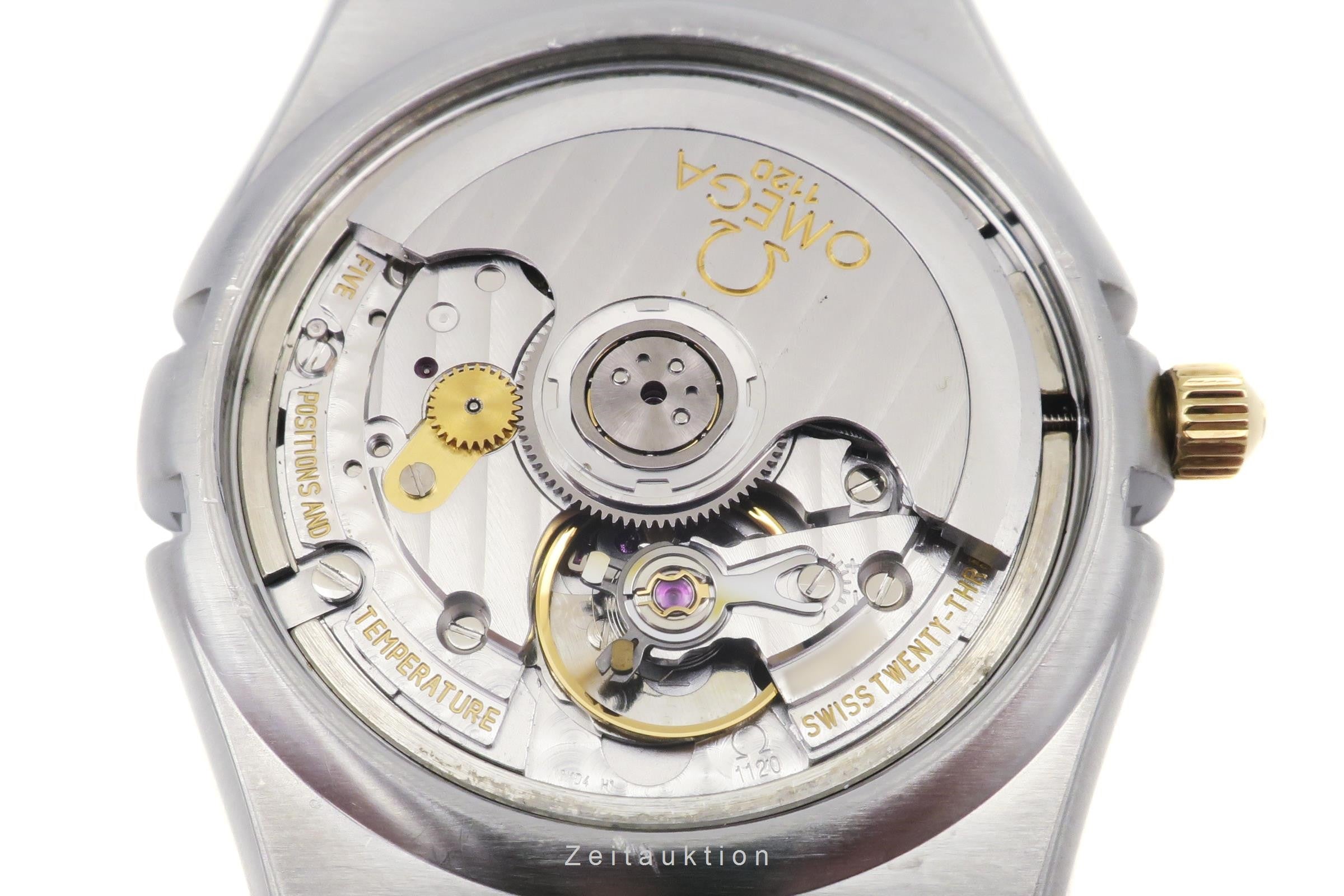 Omega Constellation steel / gold automatic men's watch 1202.30.00 LP: 9800EUR  [2300876]