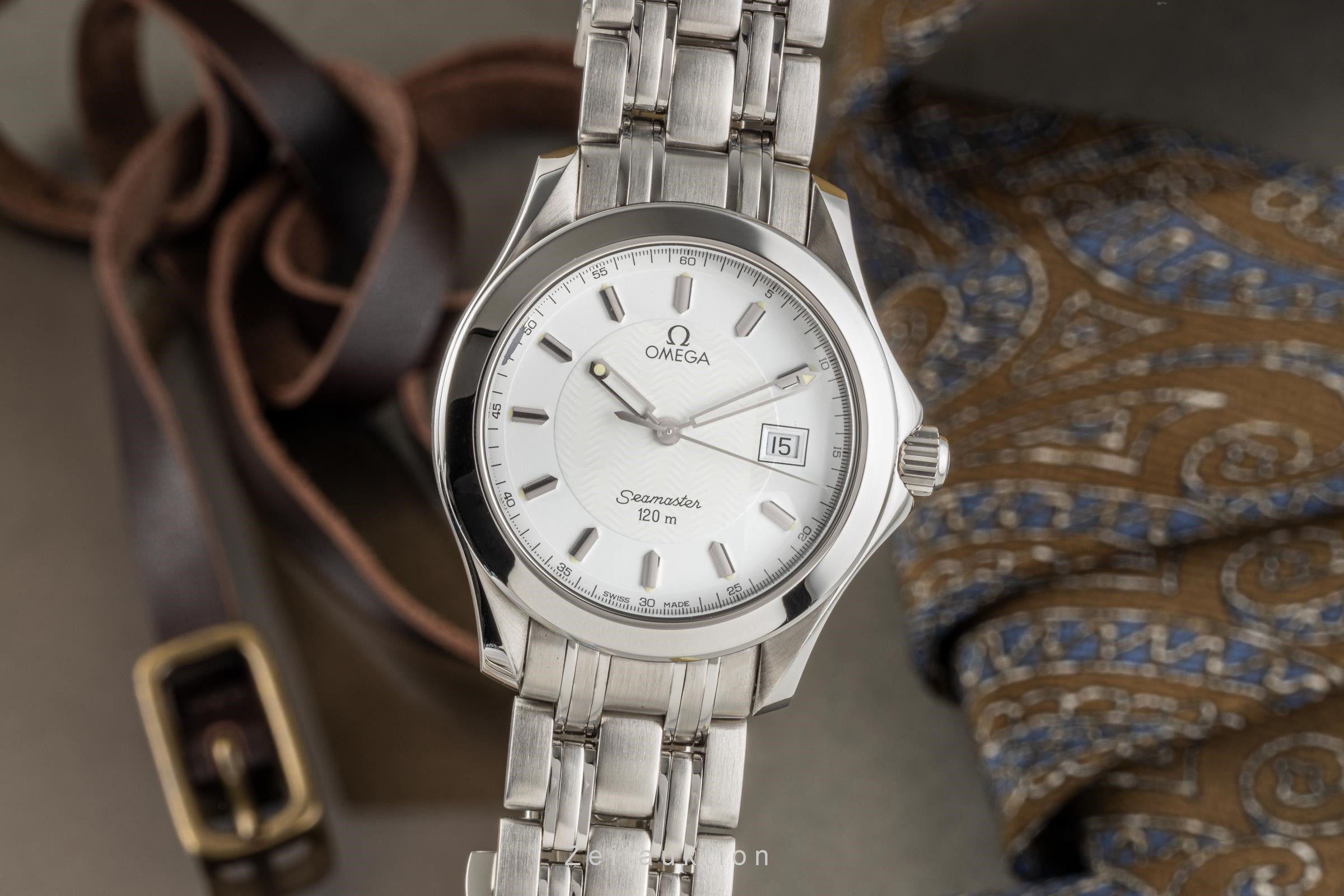 Omega Seamaster steel quartz men's watch 2511.81.00   196.1501/396.1501 LP: 3500EUR  [2300954]