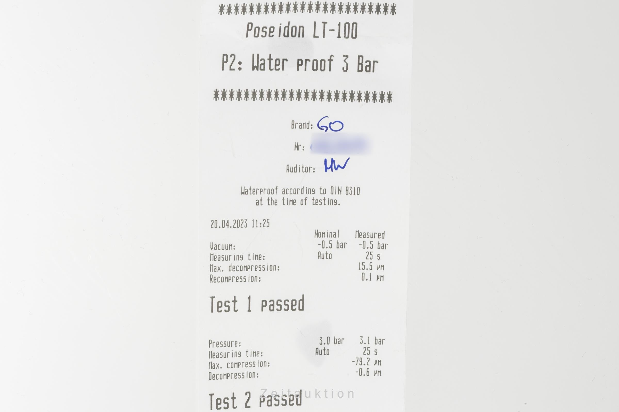 Glashütte PanoReserve Stahl Handaufzug Herrenuhr Ref. 65-01-02-02-04  [2300978]