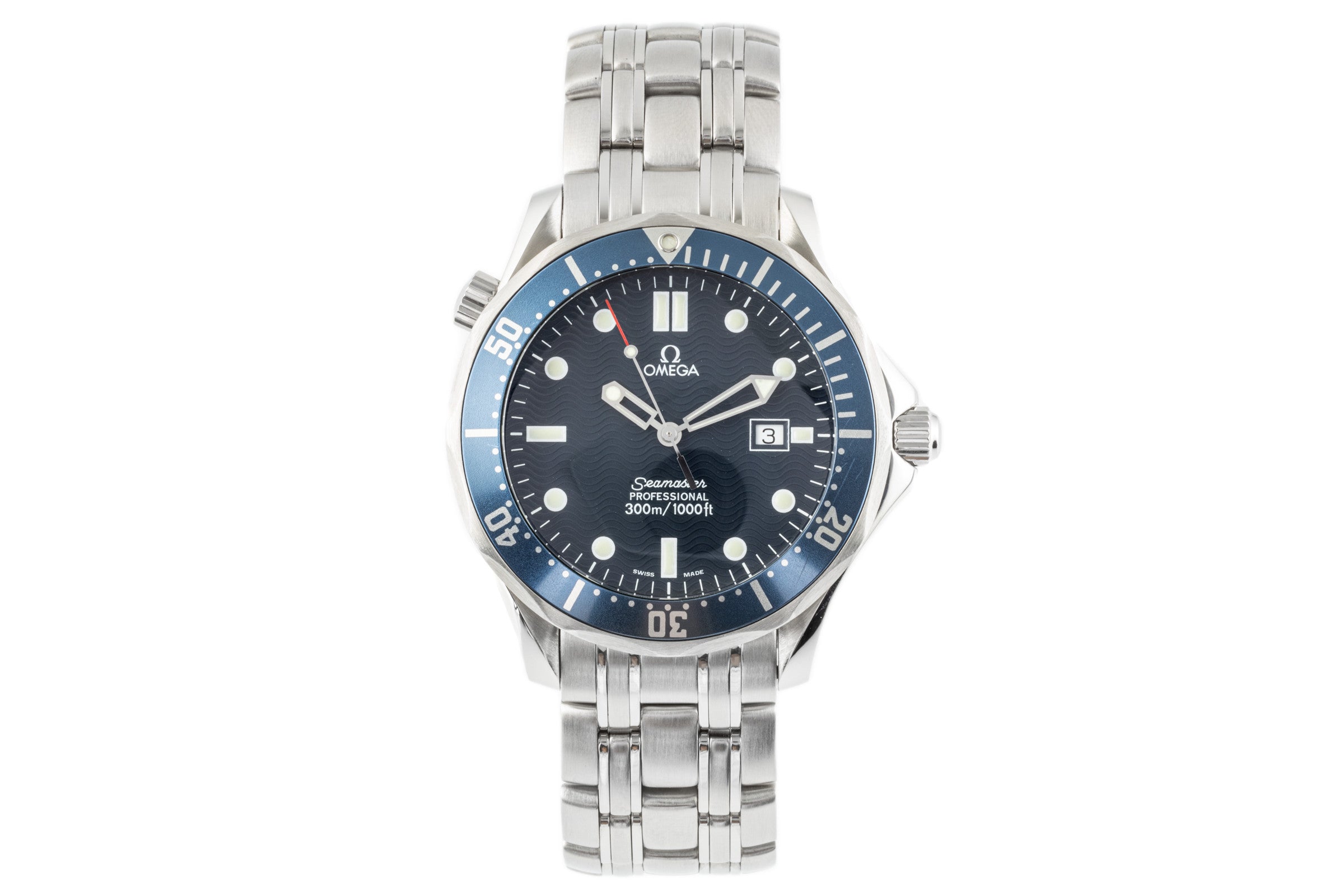 Omega Seamaster acero cuarzo reloj para caballeros 2541.80.00  [2301014]