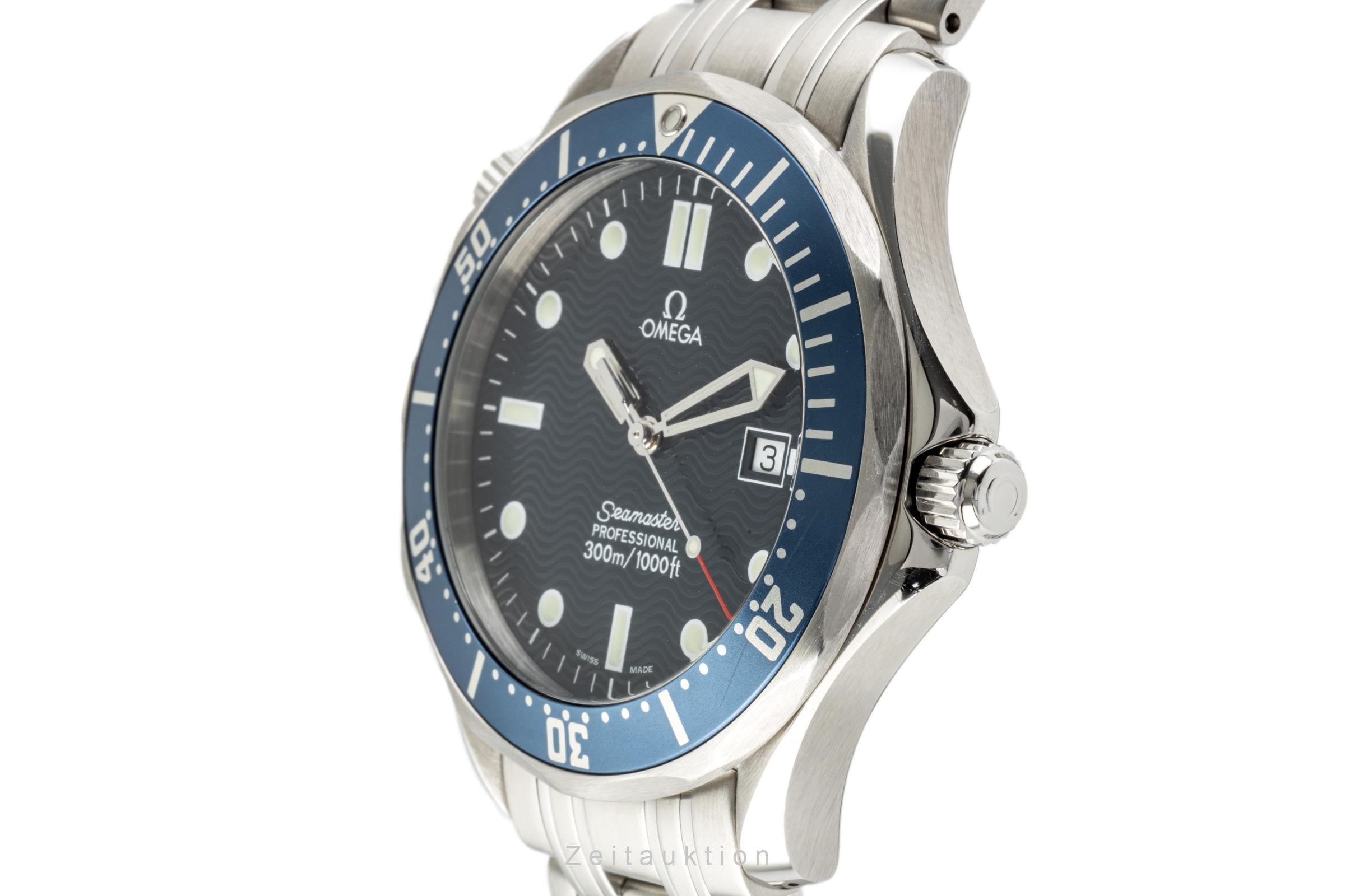 Omega Seamaster acero cuarzo reloj para caballeros 2541.80.00  [2301014]