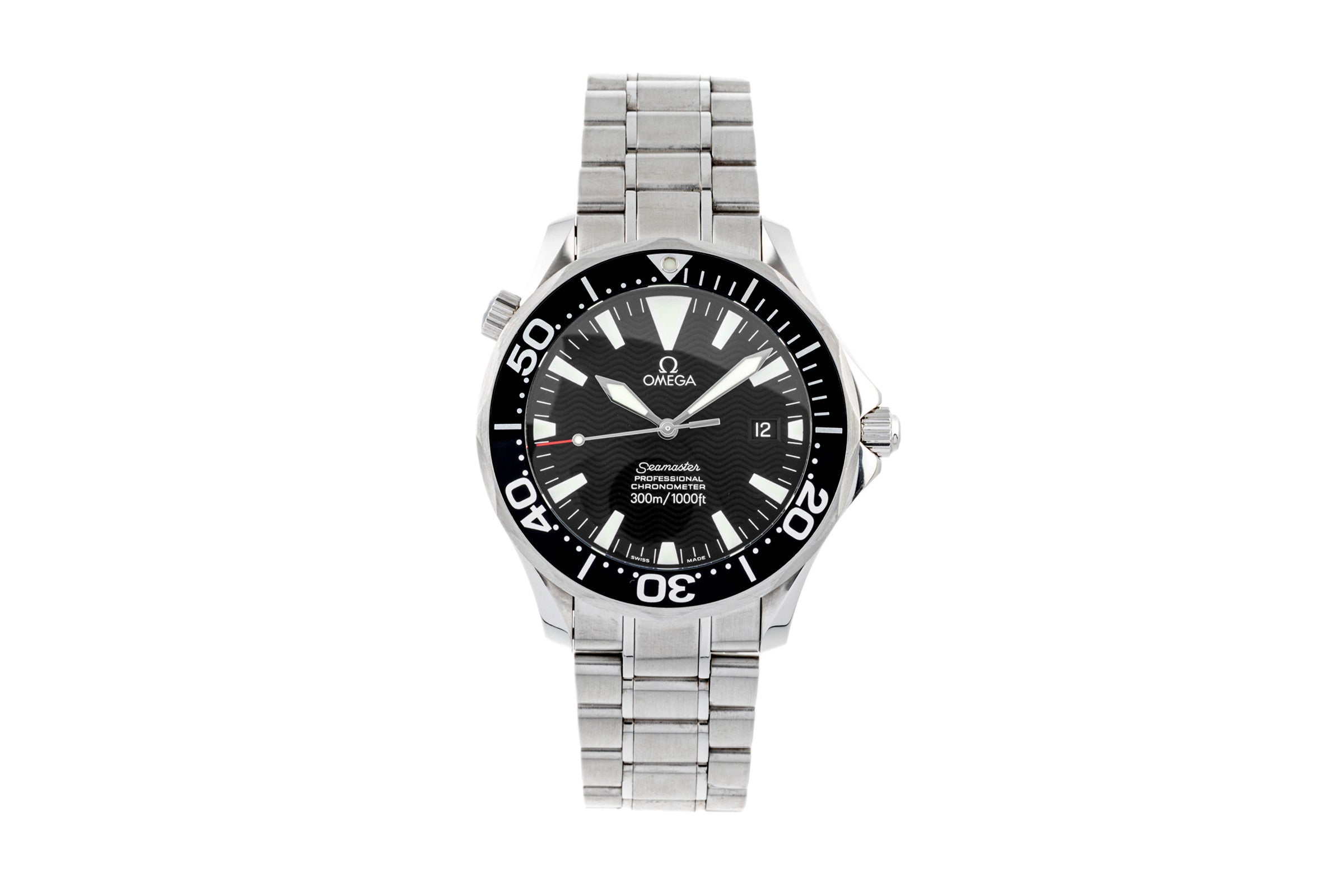 Omega Seamaster steel automatic men's watch 2254.50.00 LP: 6300EUR  [2301015]