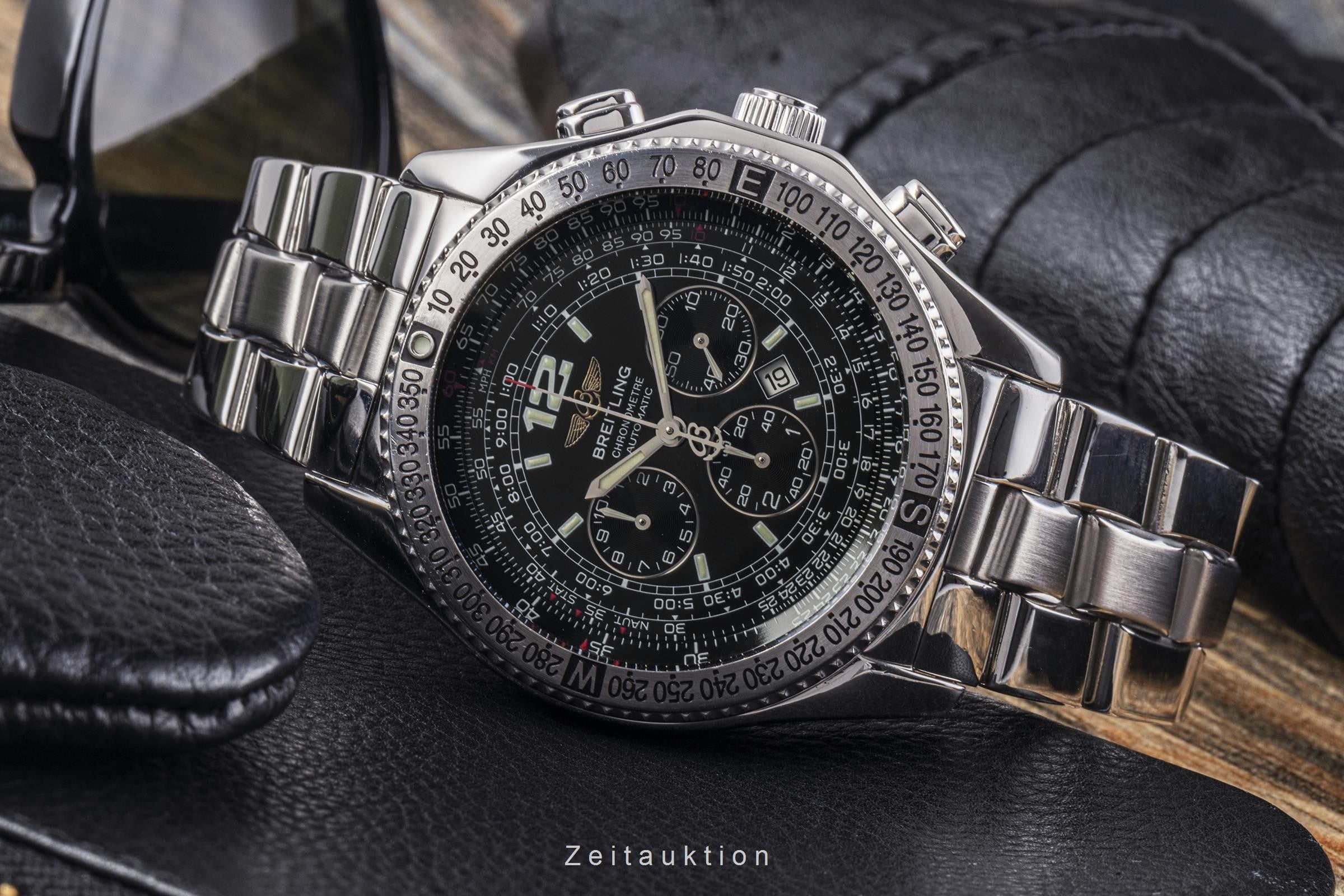 Breitling B2 Chronograph Edelstahl Automatik Herrenuhr Ref. A42362 Klassiker [2301023]
