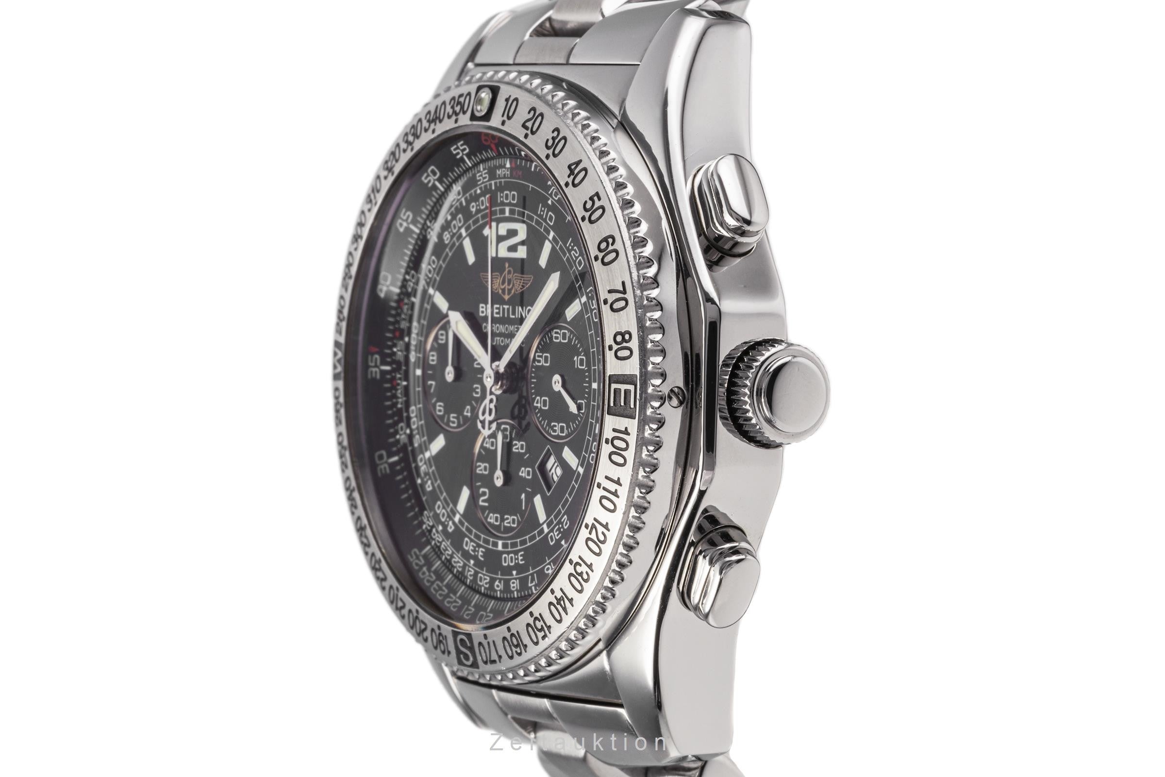 Breitling B2 Chronograph Edelstahl Automatik Herrenuhr Ref. A42362 Klassiker [2301023]