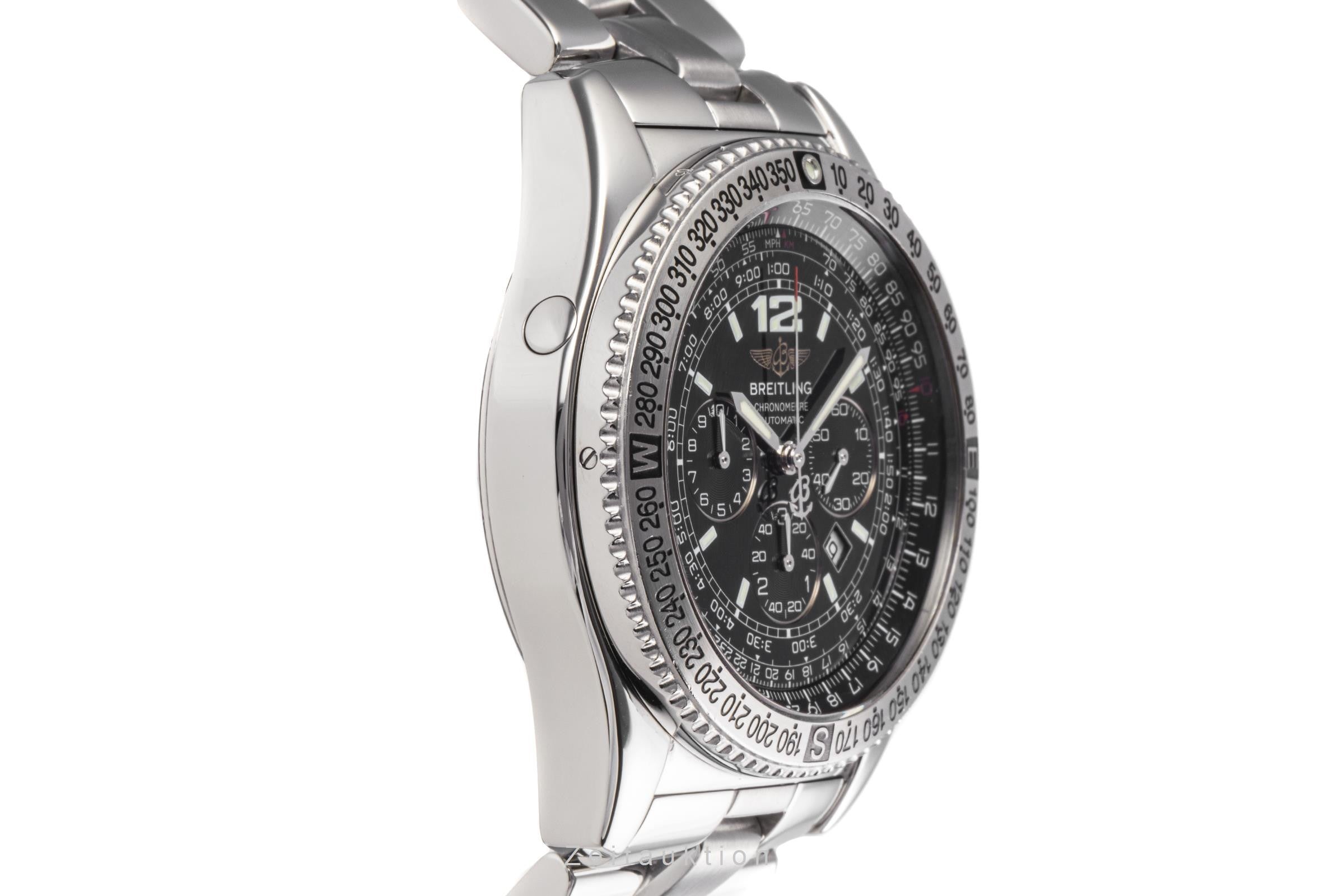 Breitling B2 Chronograph Edelstahl Automatik Herrenuhr Ref. A42362 Klassiker [2301023]