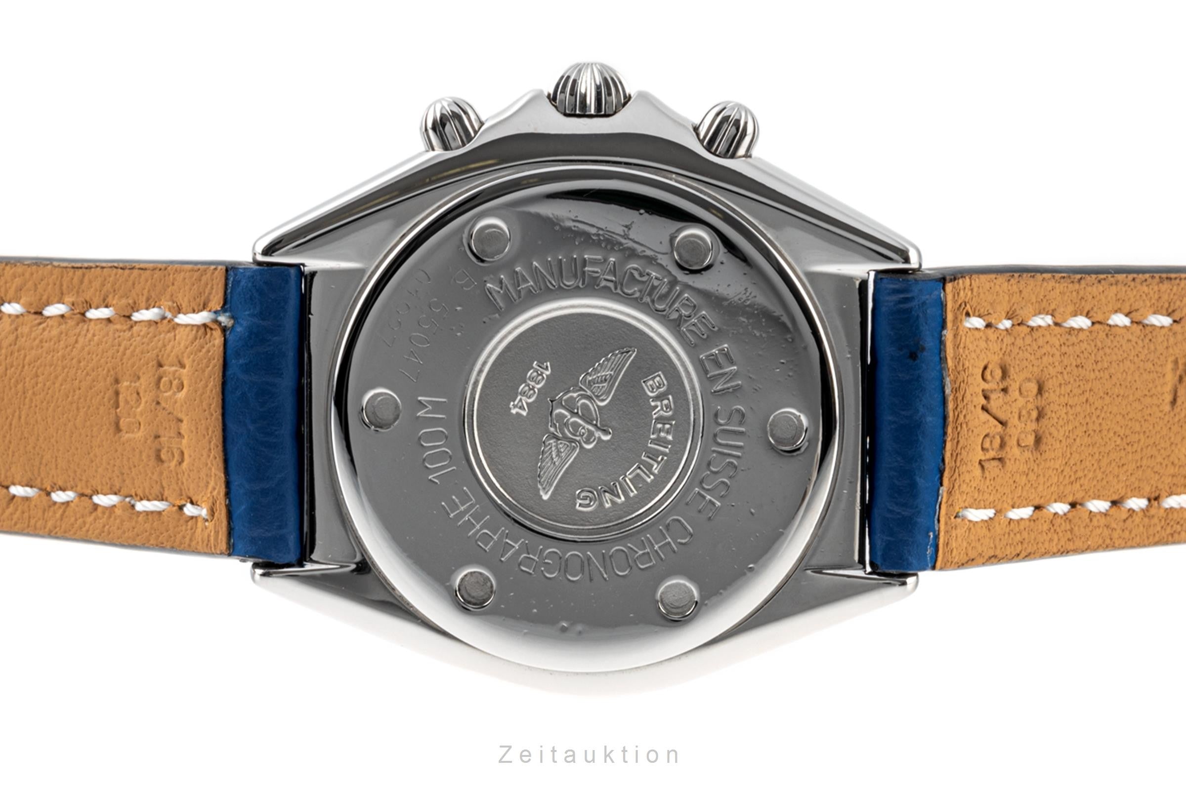 Breitling Sextant Chronograph Stahl / Gold Quarz Herrenuhr Ref. B55047 Klassiker [2301024]