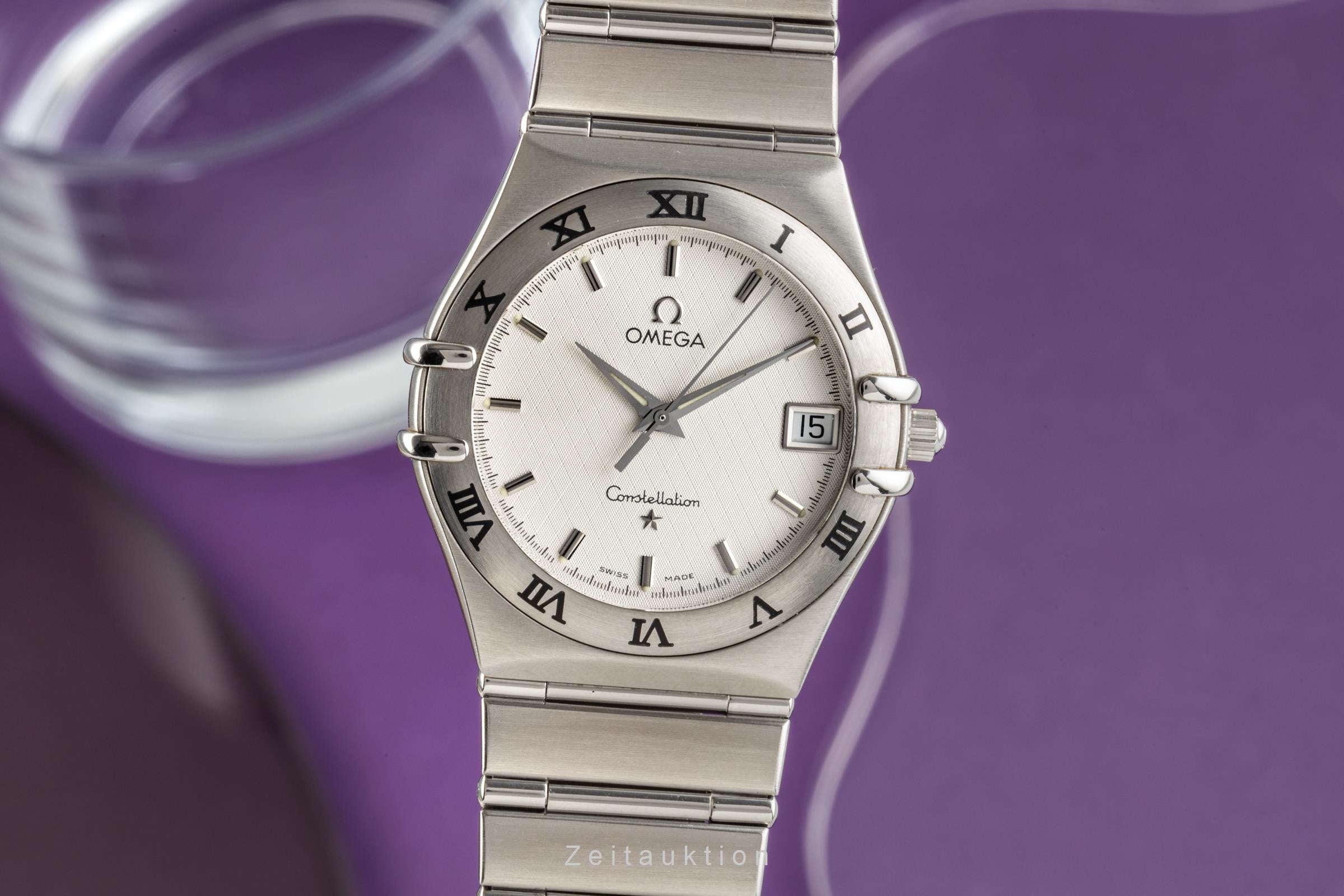 Omega Constellation steel quartz men's watch 396.1201/1512.30.00  [2301069]