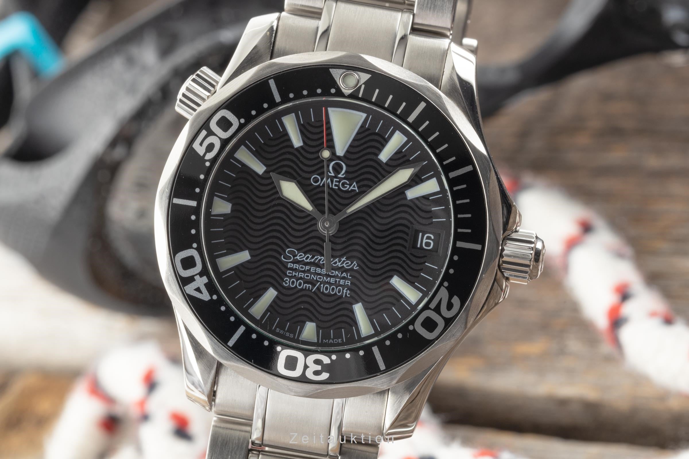 Omega Seamaster steel automatic men's watch 168.1641, 2252.50.00  [2301110]