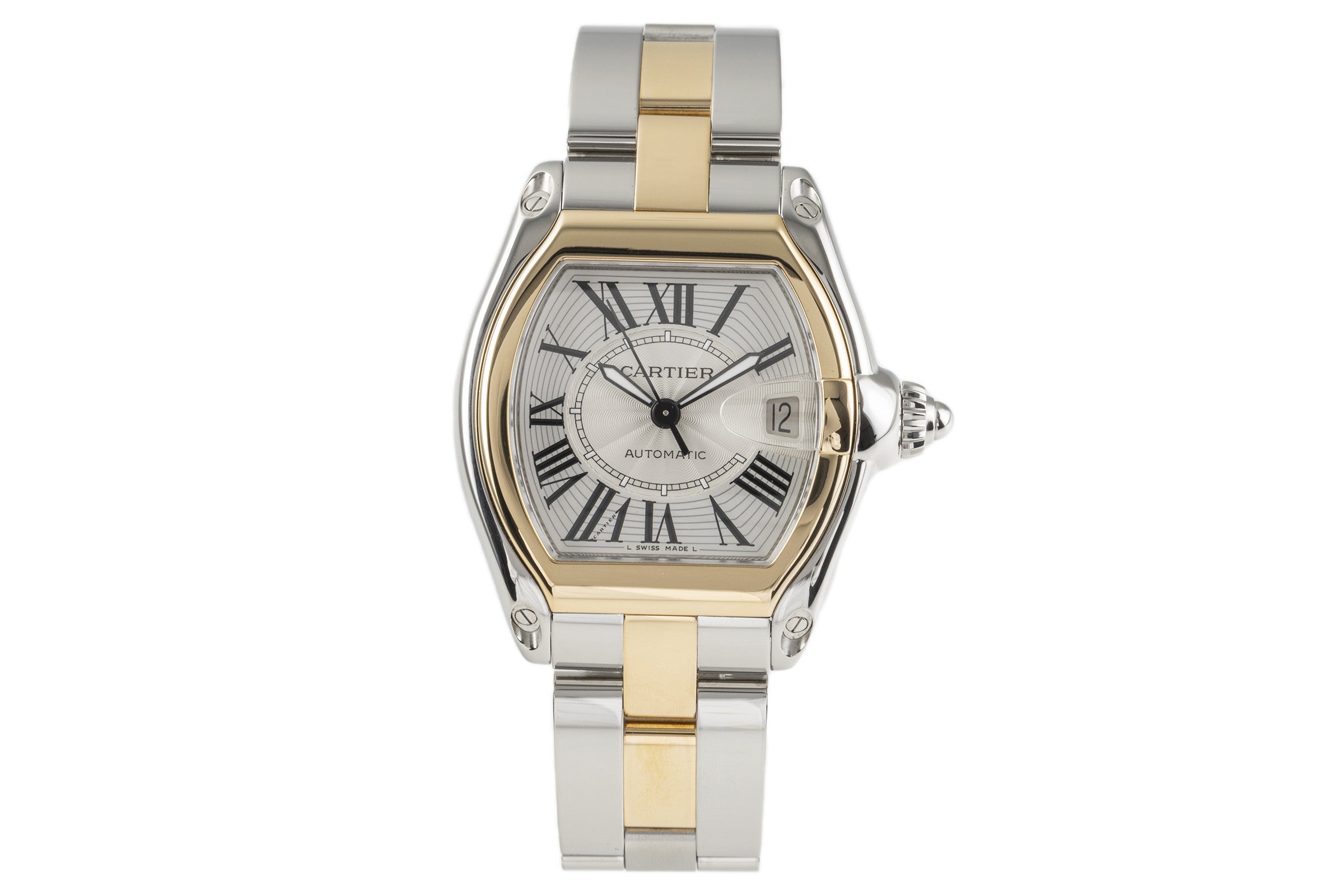 Cartier Roadster acero / oro automático reloj para caballeros W62031Y4   2510  [2301125]