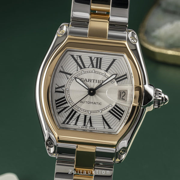 Cartier Roadster acero / oro automático reloj para caballeros W62031Y4   2510  [2301125]