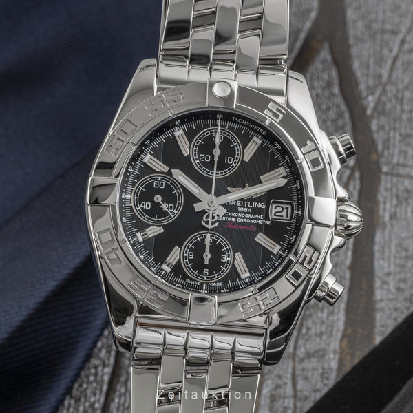 Breitling Galactic chronograph steel automatic men's watch A13358  [2301140]