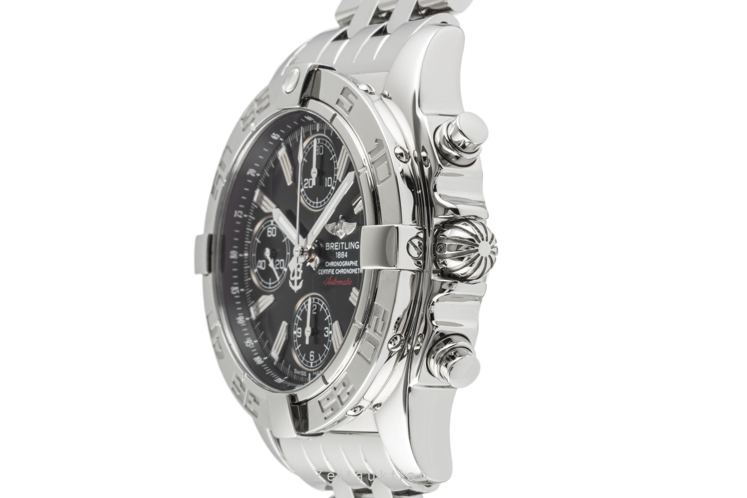 Breitling Galactic chronograph steel automatic men's watch A13358  [2301140]