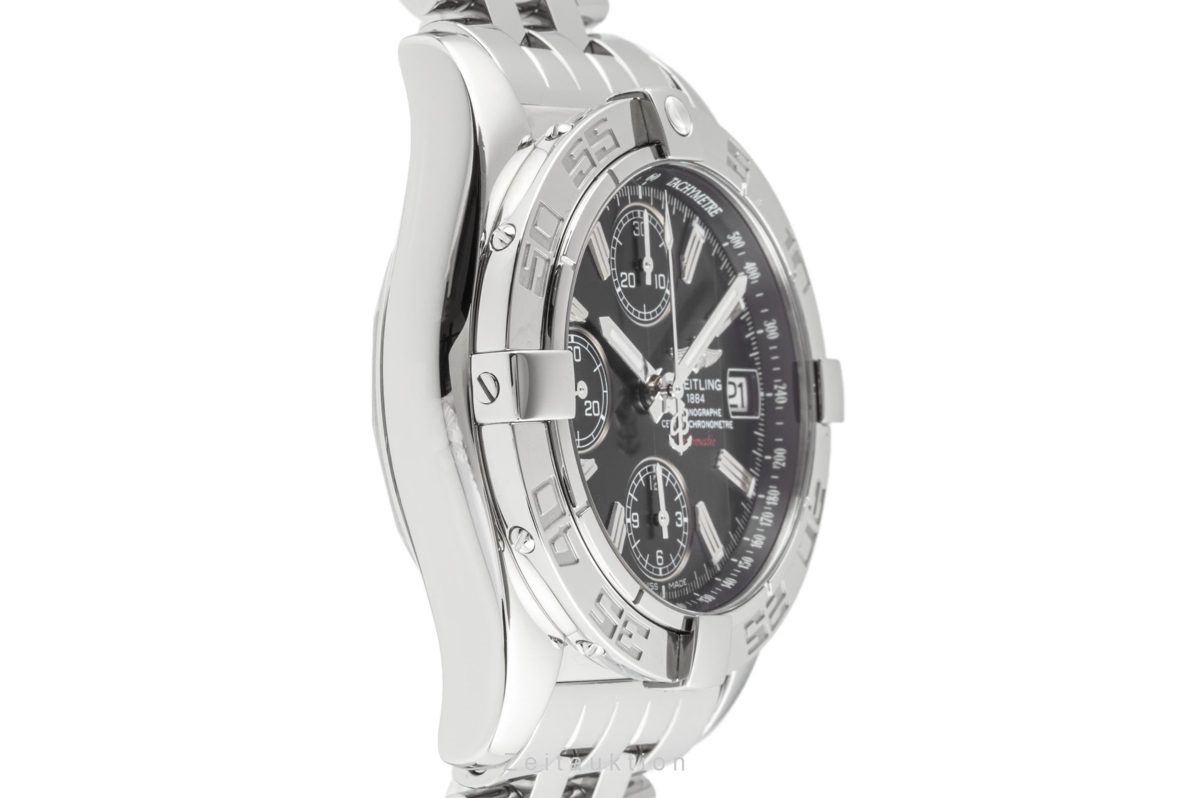 Breitling Galactic chronograph steel automatic men's watch A13358  [2301140]