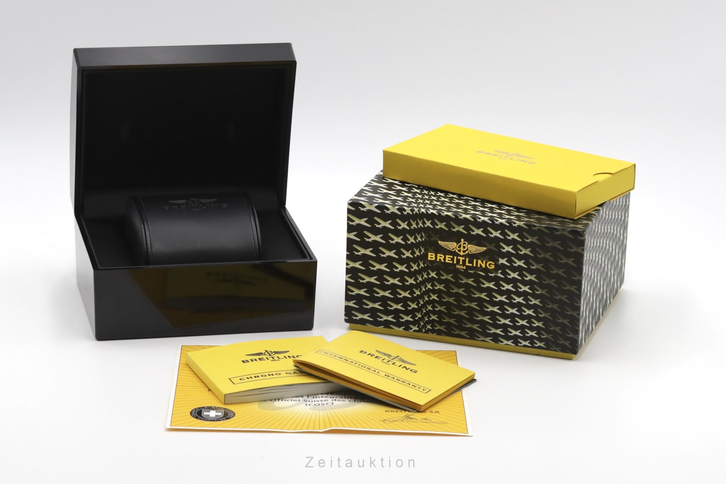 Breitling Galactic chronograph steel automatic men's watch A13358  [2301140]