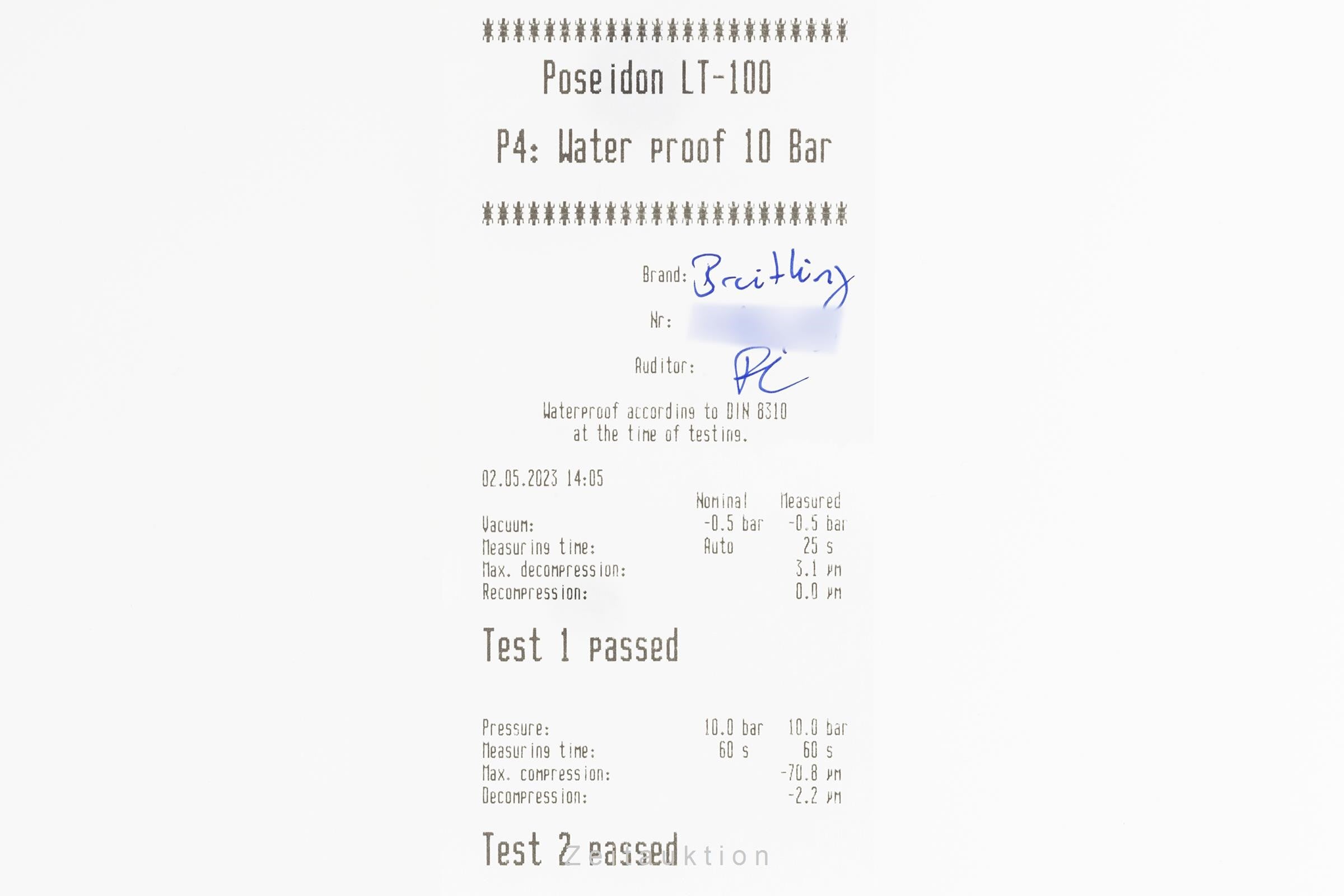 Breitling Galactic chronograph steel automatic men's watch A13358  [2301140]