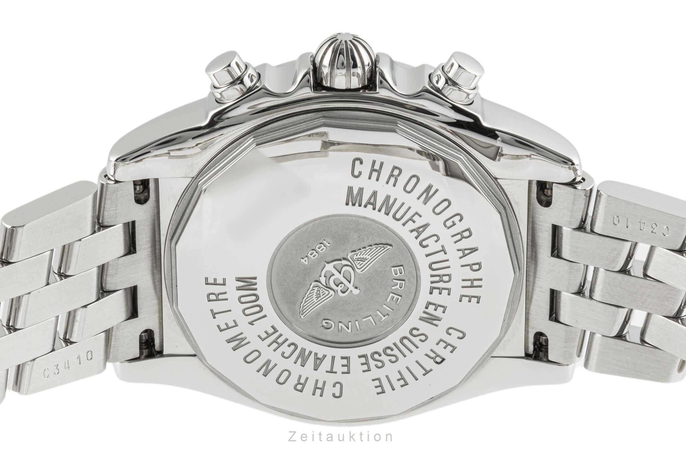 Breitling Galactic chronograph steel automatic men's watch A13358  [2301140]