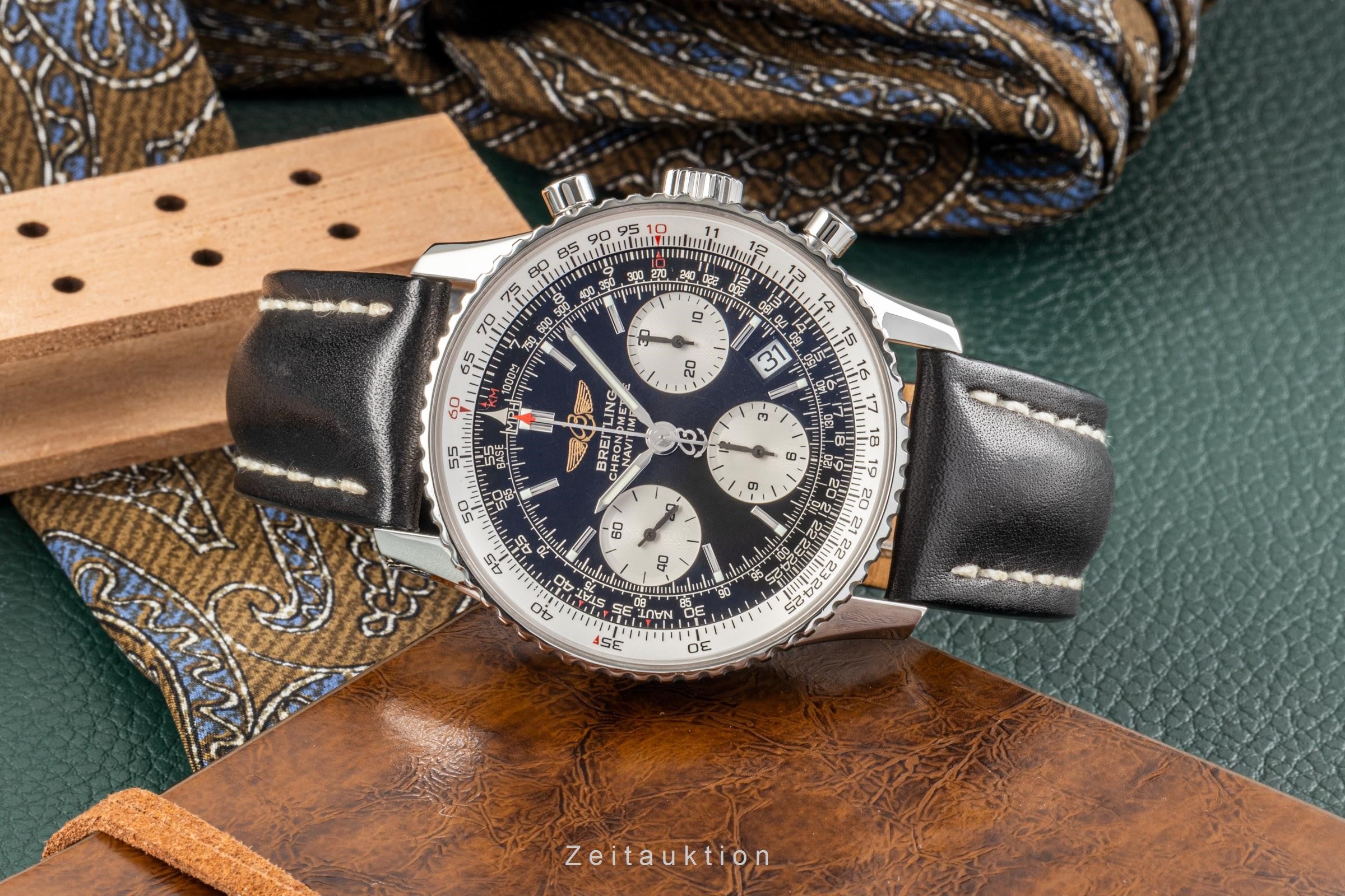 Breitling Navitimer chronograph steel automatic Kal. B23 Ref