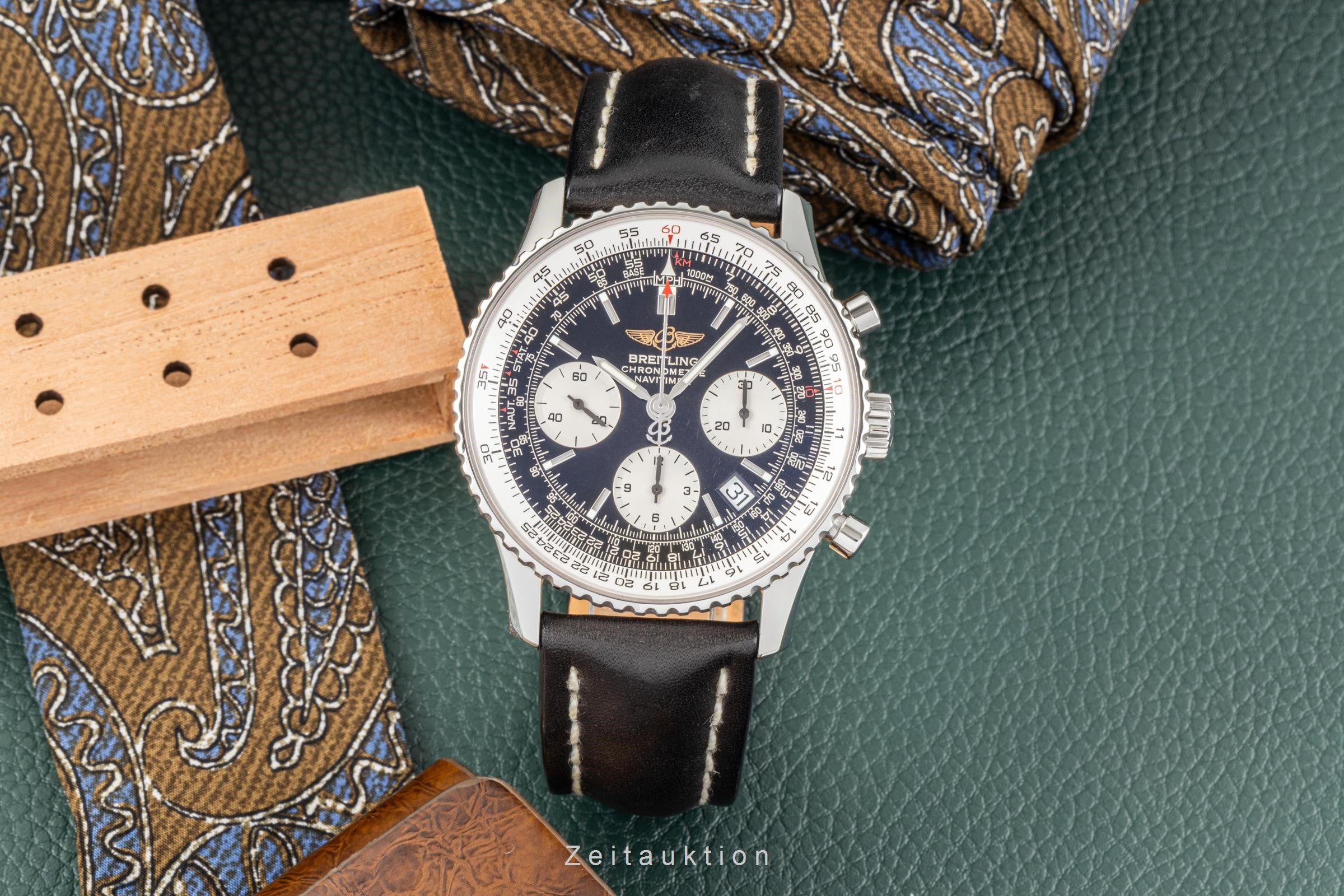 Breitling Navitimer cronógrafo acero automático reloj para caballeros A23322 LP: 8700EUR  [2301150]