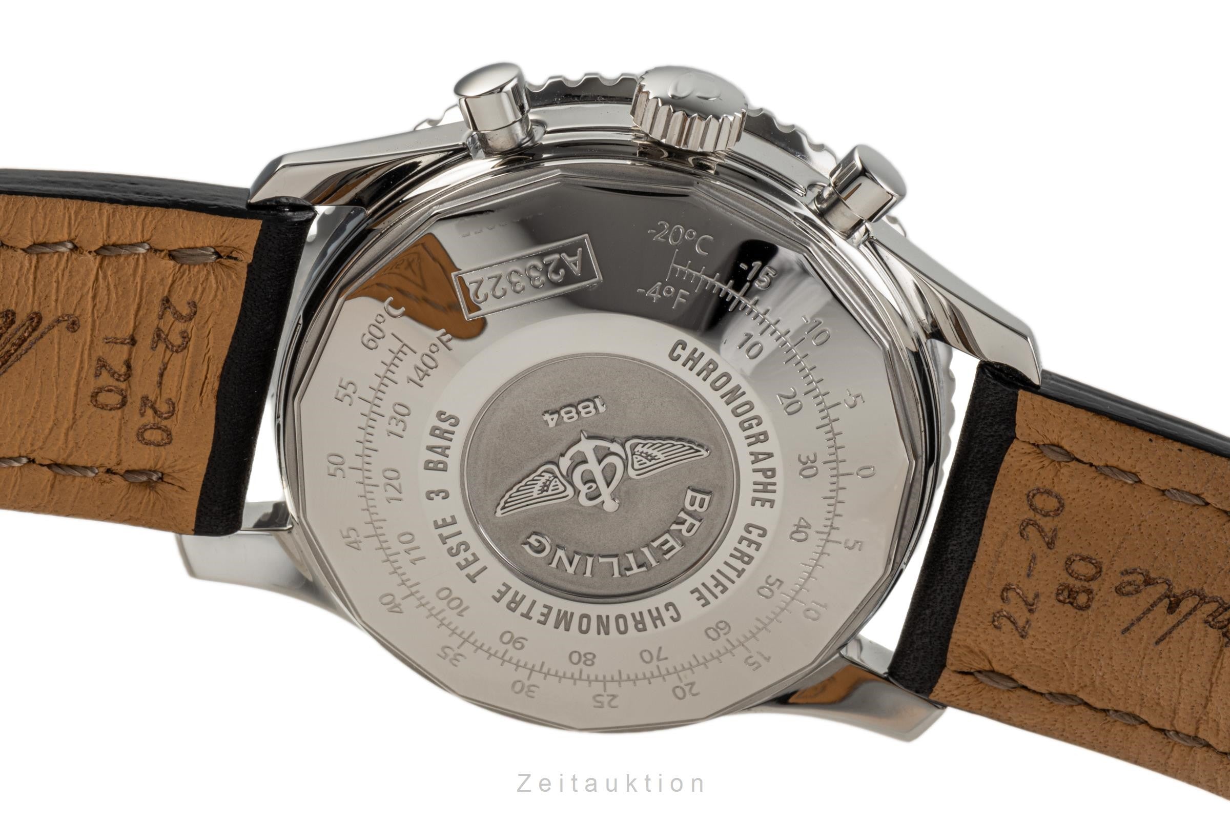 Breitling Navitimer cronógrafo acero automático reloj para caballeros A23322 LP: 8700EUR  [2301150]