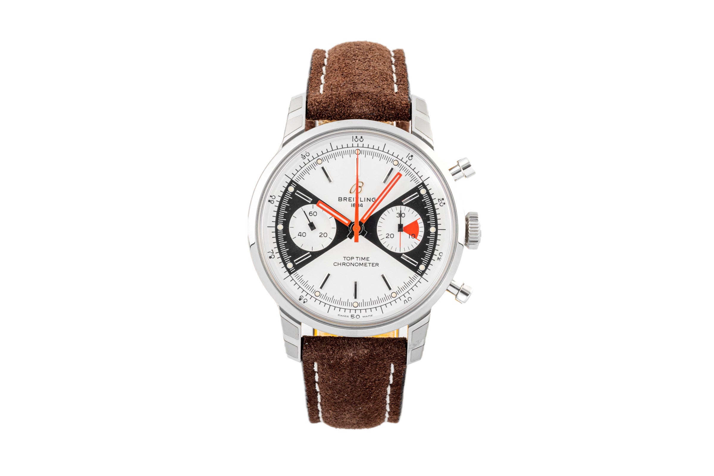 Breitling Top Time "Zorro Dial" Limitiert Chronograph Automatik Stahl A23310 B&P [2301176]