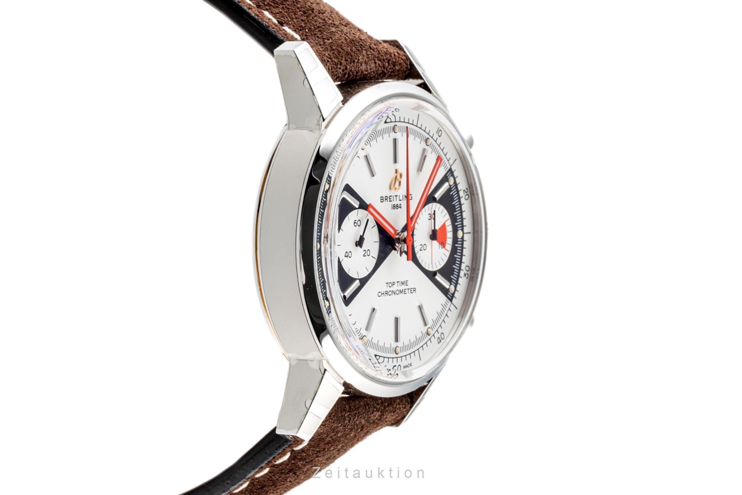Breitling Top Time "Zorro Dial" Limitiert Chronograph Automatik Stahl A23310 B&P [2301176]