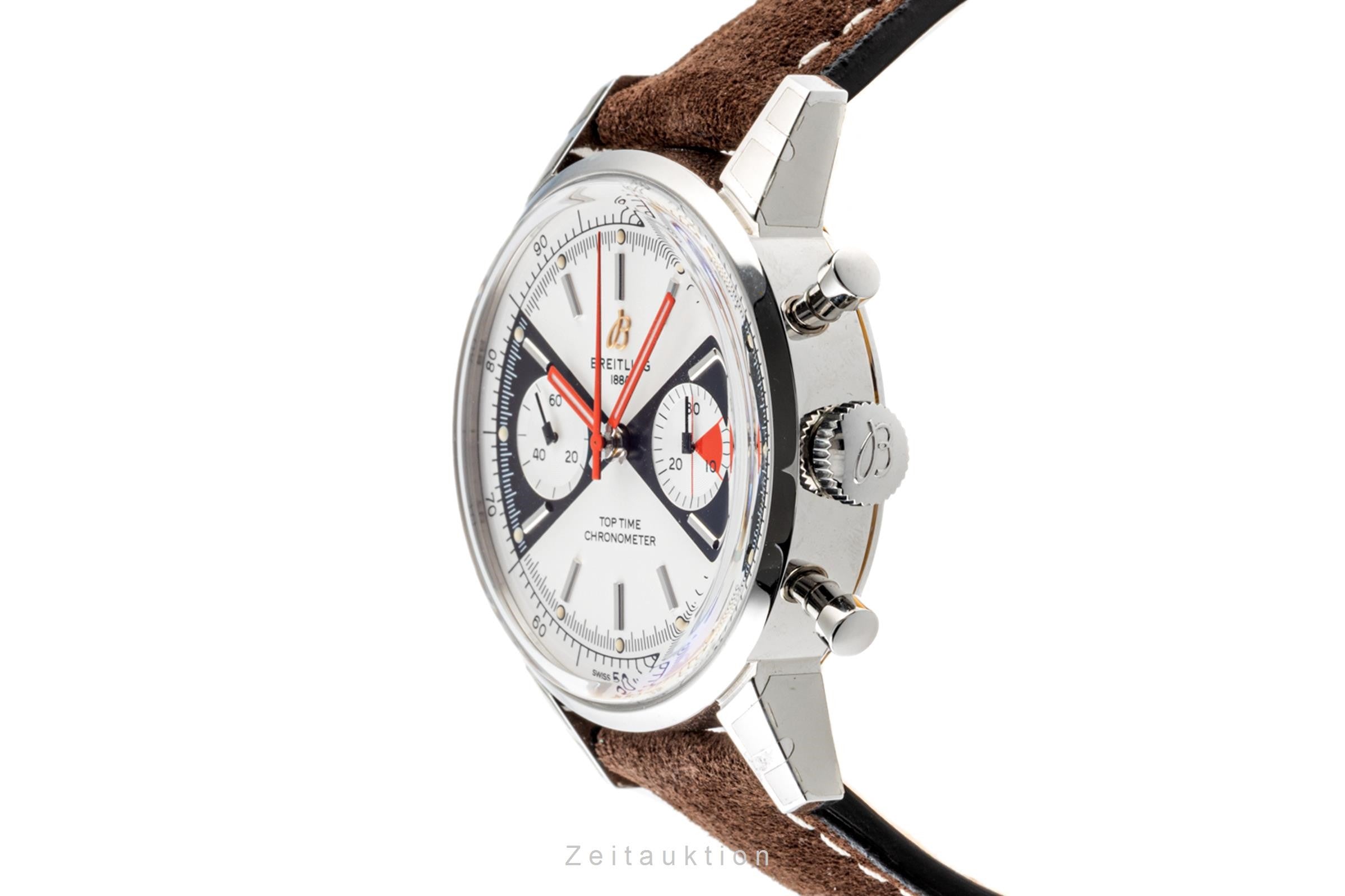Breitling Top Time "Zorro Dial" Limitiert Chronograph Automatik Stahl A23310 B&P [2301176]