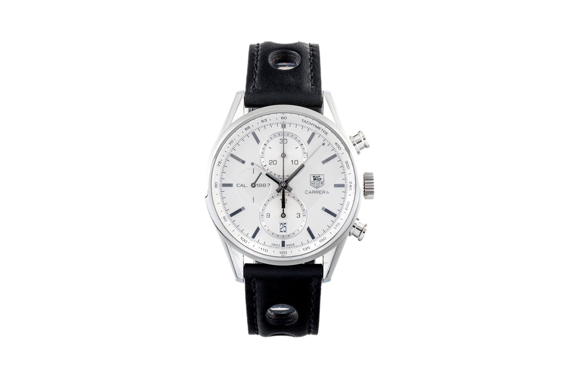 Tag Heuer Carrera cronografo acciaio automatismo orologio da uomo CAR2111.BA LP: 4050EUR  [2301222]