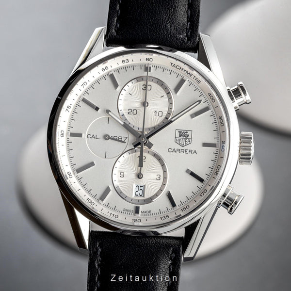 Tag Heuer Carrera cronografo acciaio automatismo orologio da uomo CAR2111.BA LP: 4050EUR  [2301222]