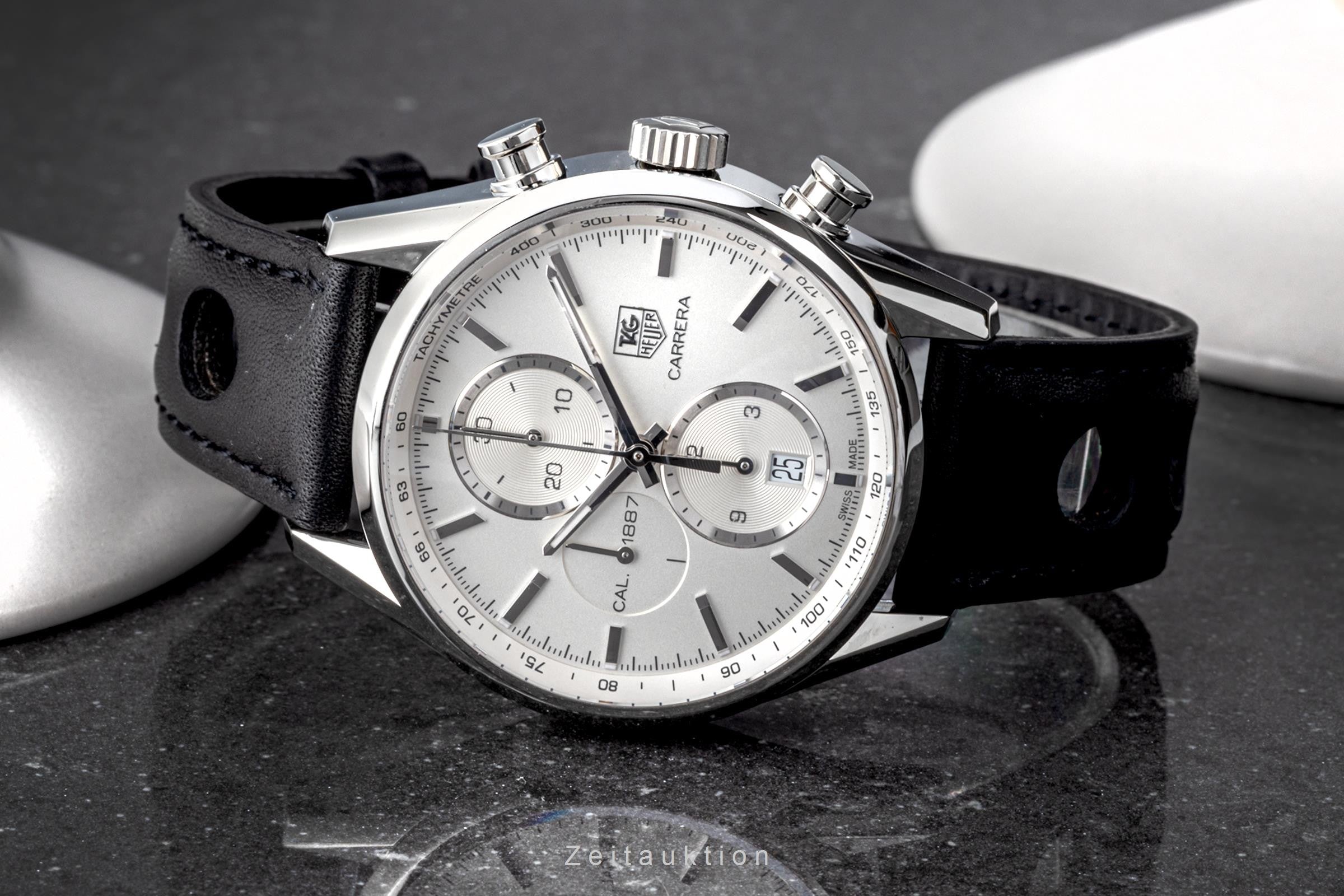Tag Heuer Carrera cronografo acciaio automatismo orologio da uomo CAR2111.BA LP: 4050EUR  [2301222]