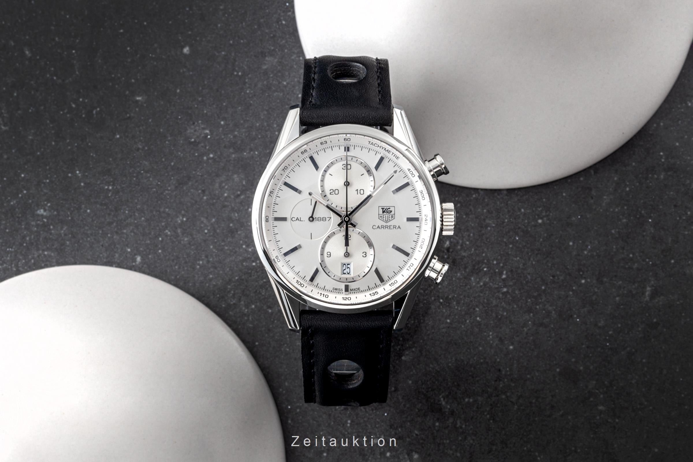 Tag Heuer Carrera cronografo acciaio automatismo orologio da uomo CAR2111.BA LP: 4050EUR  [2301222]