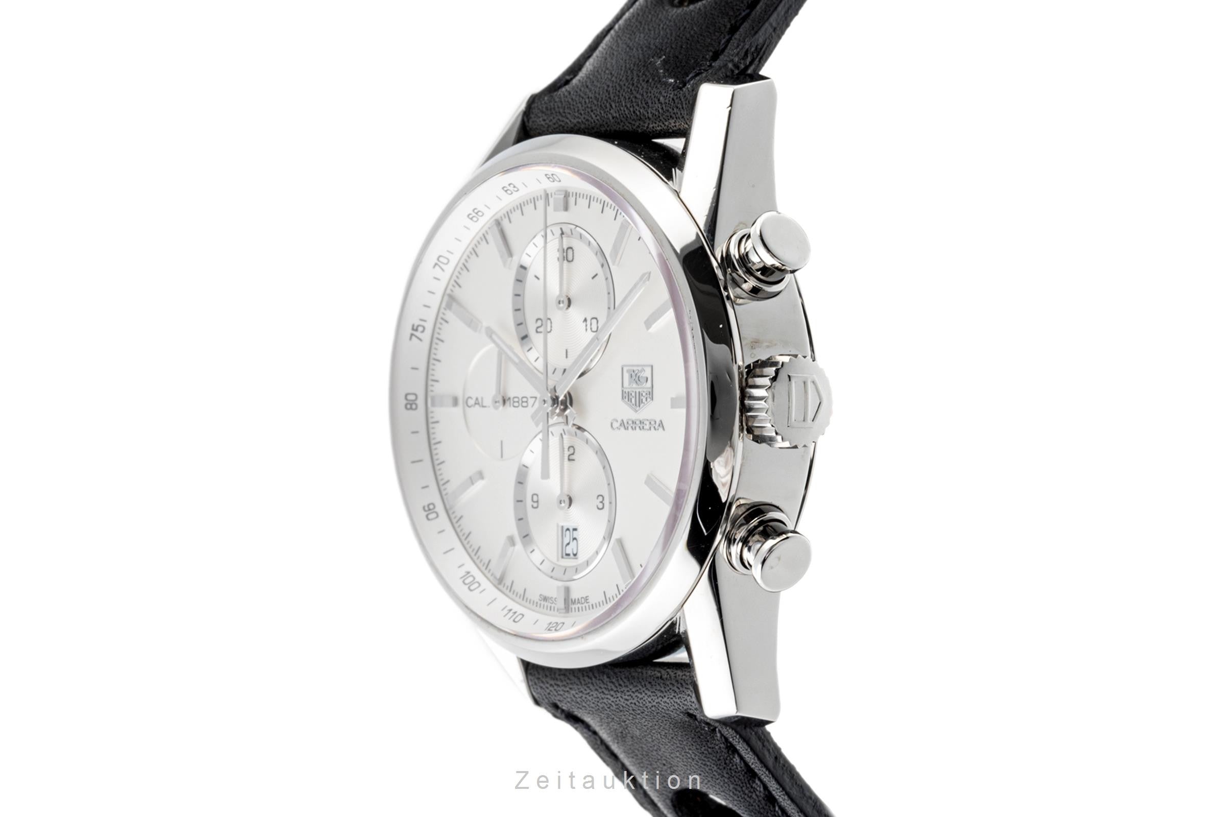 Tag Heuer Carrera cronografo acciaio automatismo orologio da uomo CAR2111.BA LP: 4050EUR  [2301222]