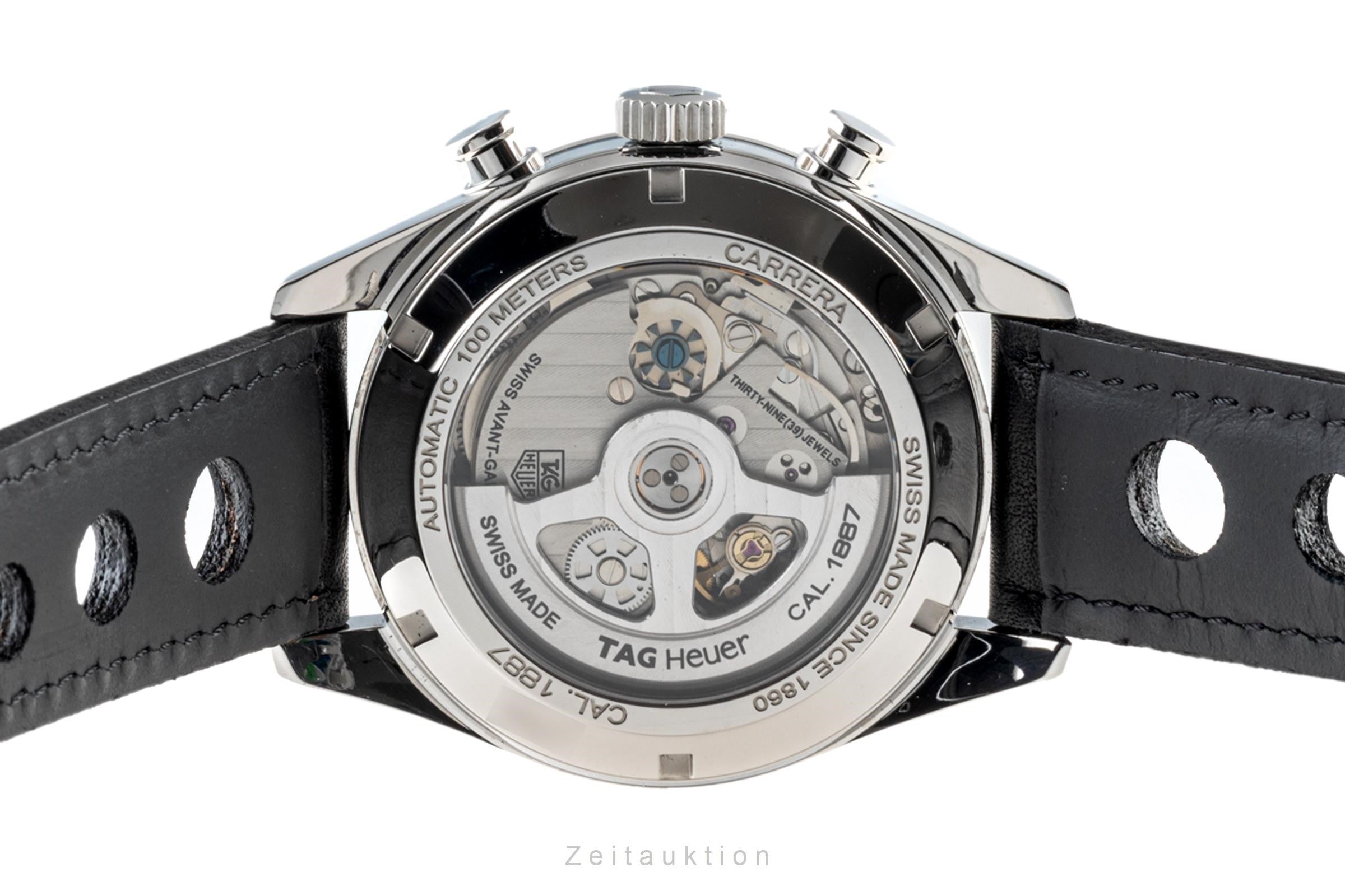 Tag Heuer Carrera cronografo acciaio automatismo orologio da uomo CAR2111.BA LP: 4050EUR  [2301222]