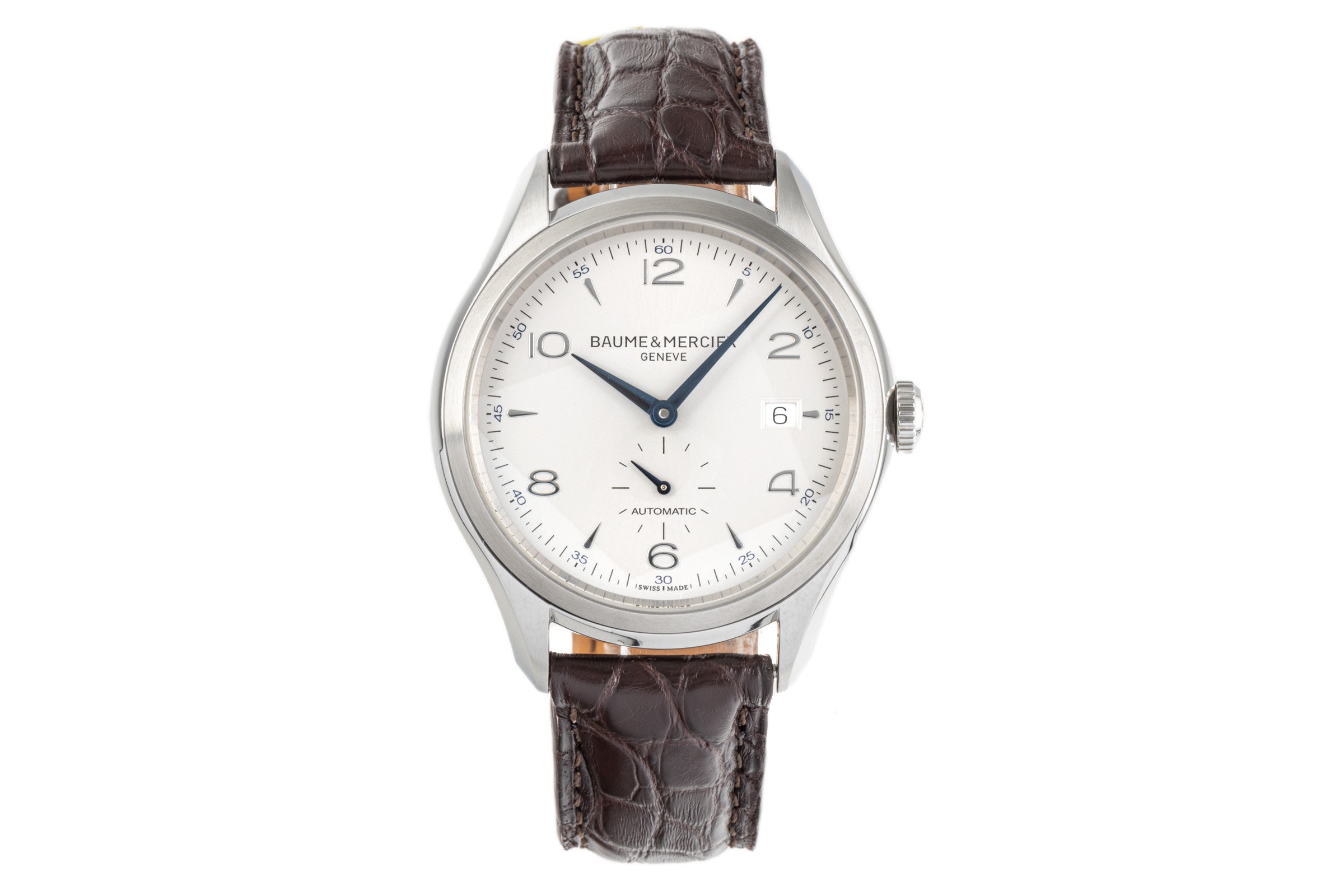 Baume & Mercier Clifton acier automatique montre pour hommes MOA/0099, 65717 LP: 3400EUR  [2301224]